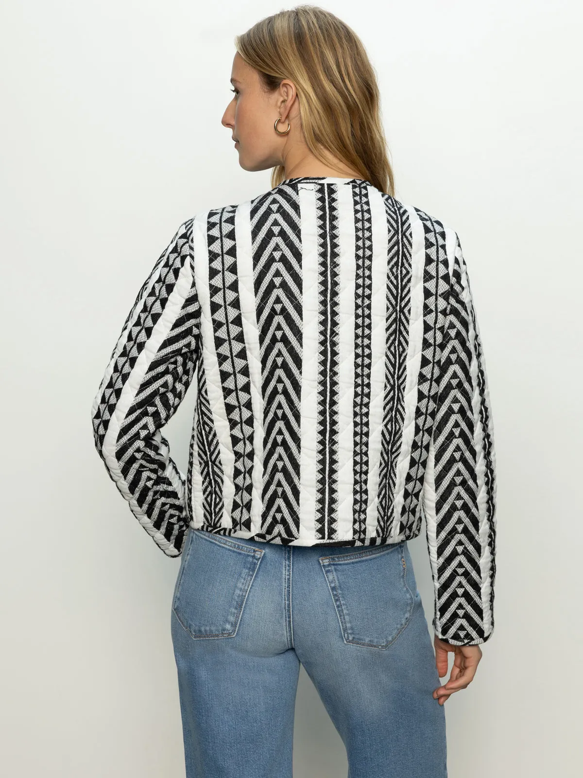 Simple Shirt Cool and Breezy Crafted Coco Jacket Crafted Stripe