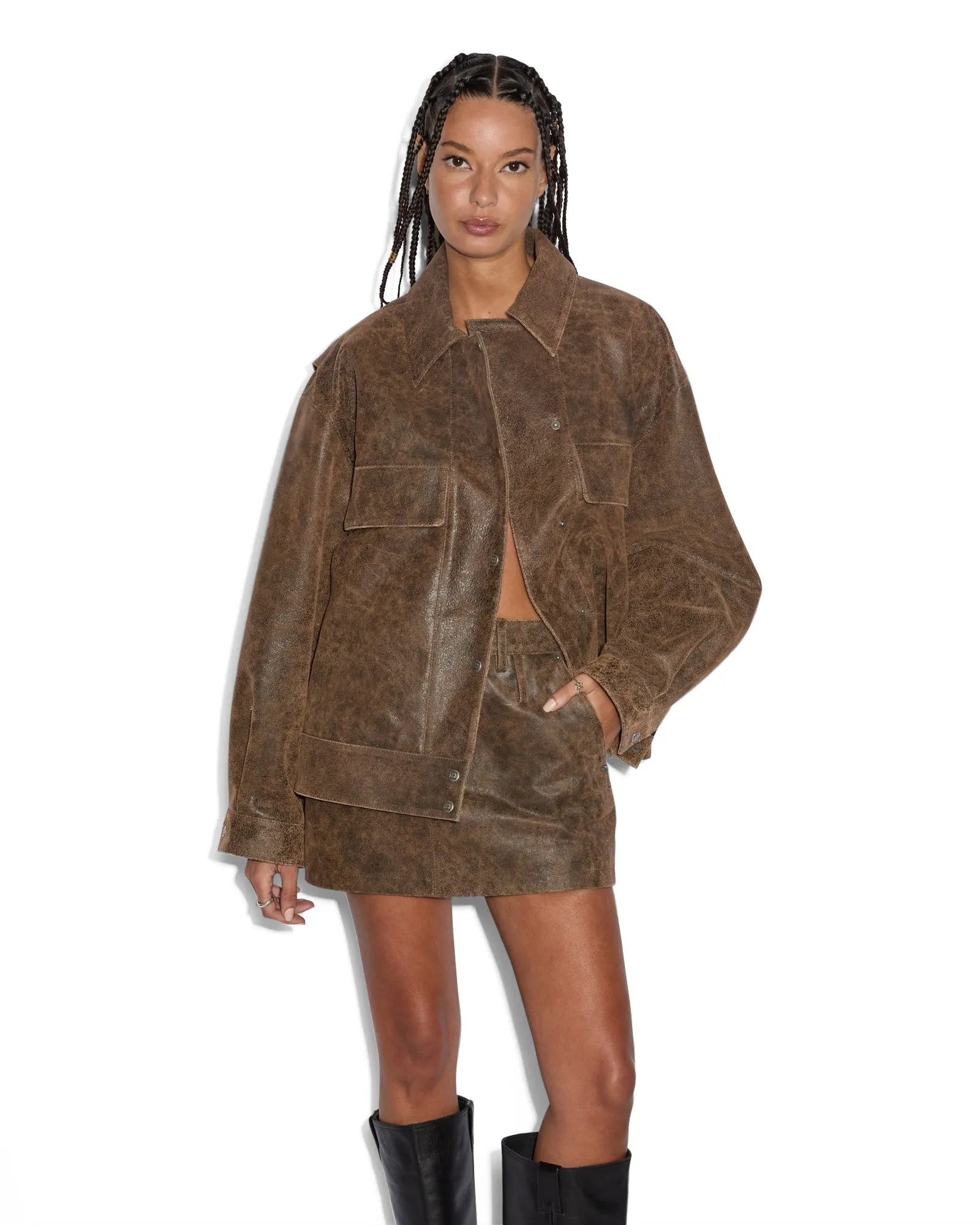 Investment popular in Africa CREED JACKET WEATHERED