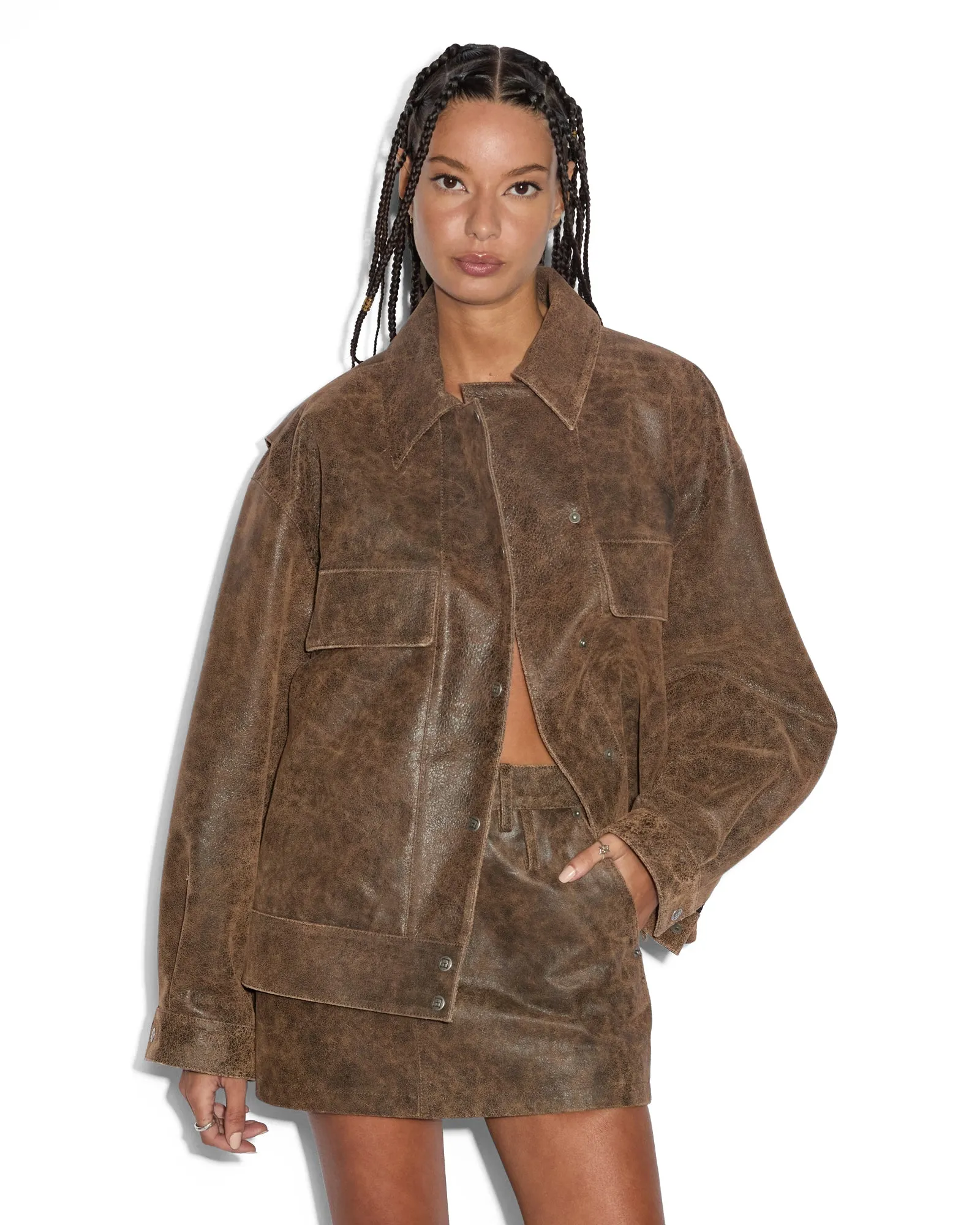 CREED JACKET WEATHERED State Heat Sealed Seams