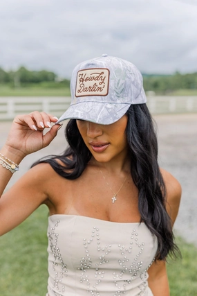 Howdy Darlin'  Hat - Light Camo Condition Street Function