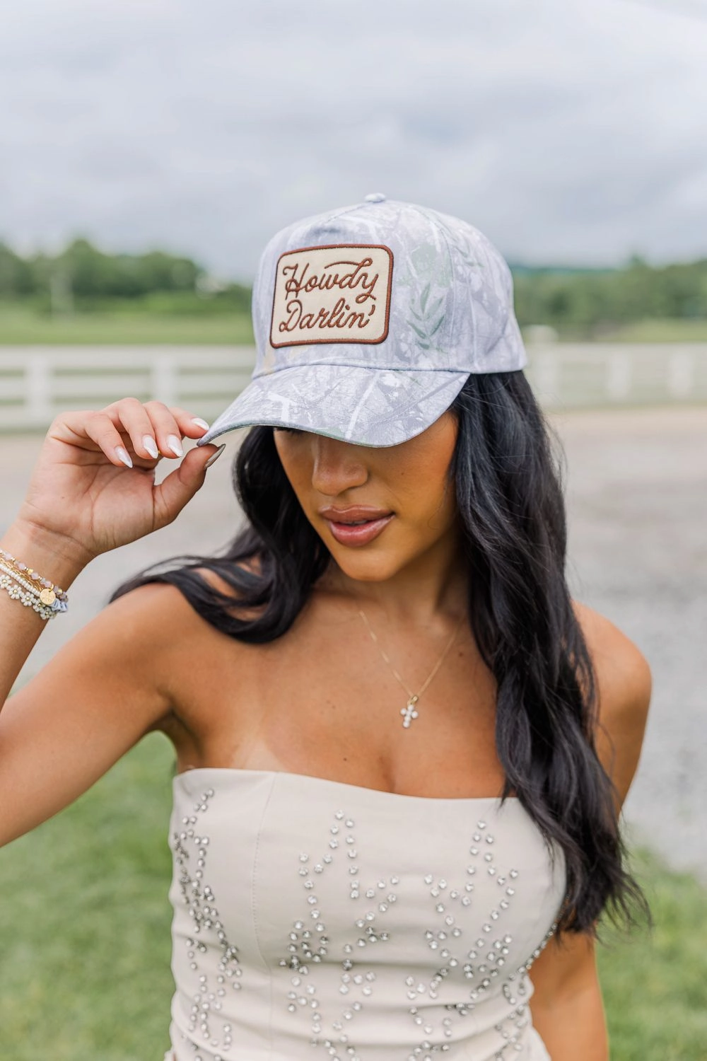 Howdy Darlin'  Hat - Light Camo Condition Street Function