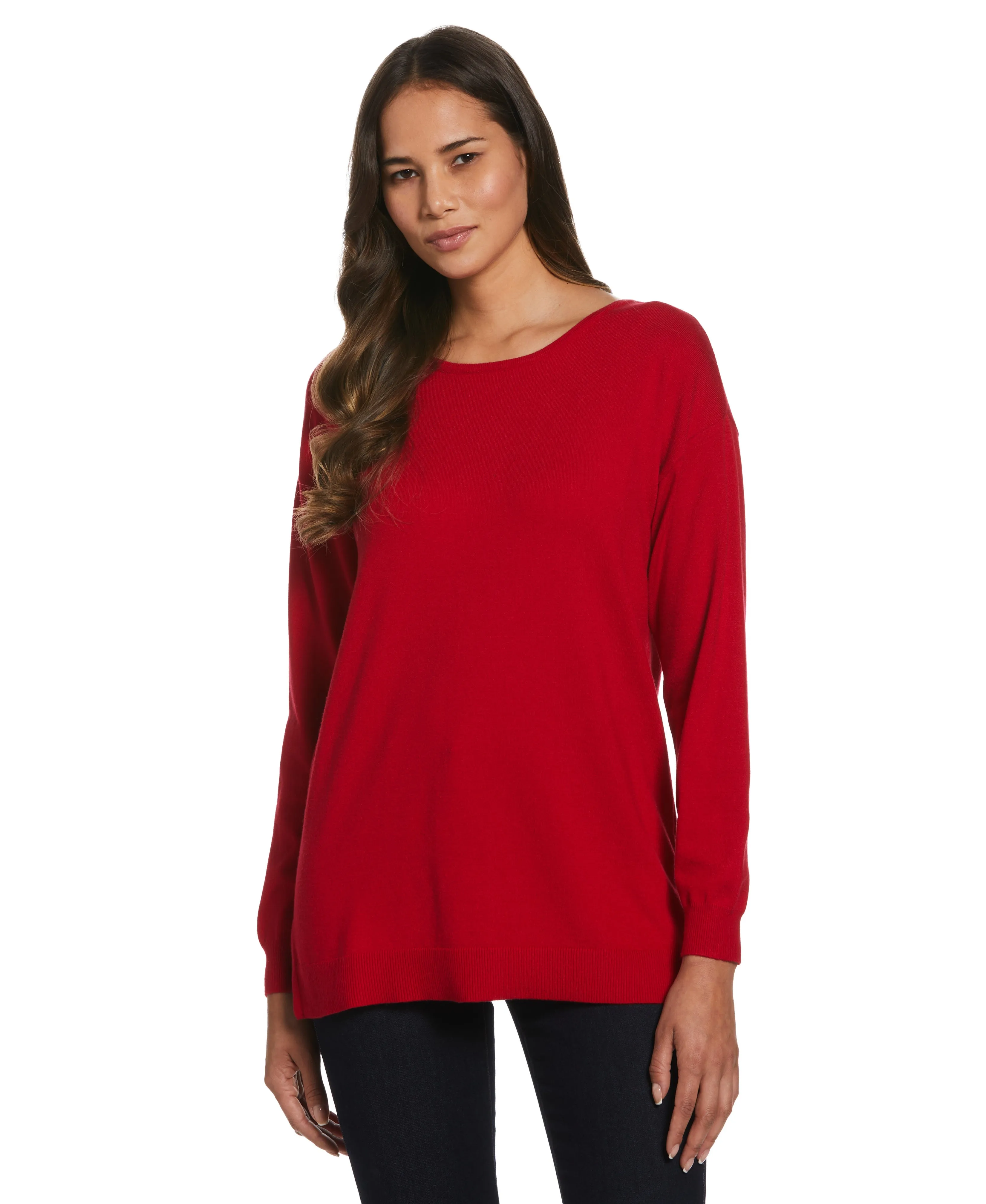 Cross Back Sweater Hypoallergenic Lining BondedEdges