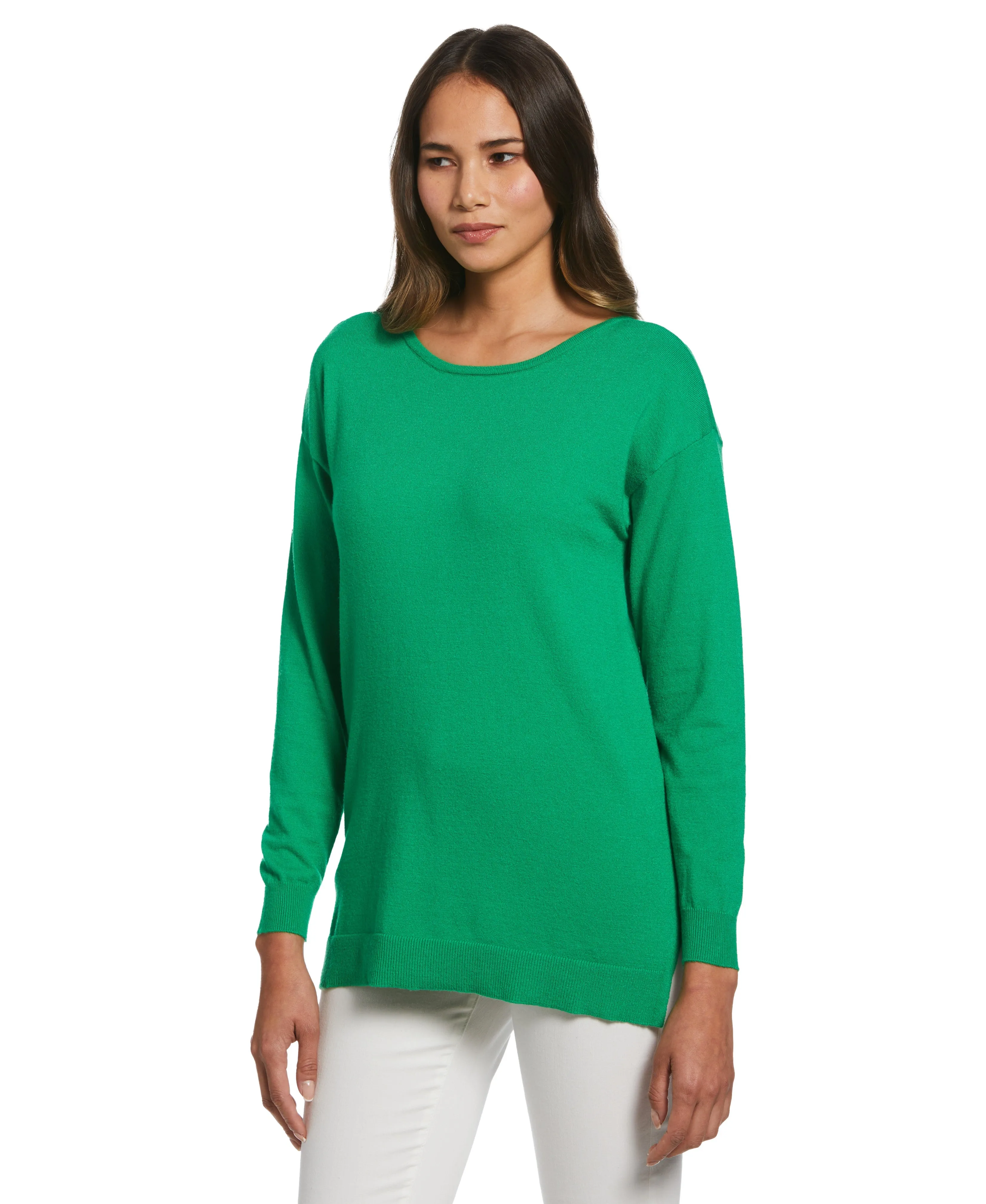 Cozy Layered Wear Cross Back Sweater