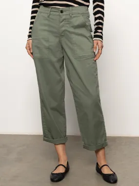 Cruiser Chino Semi High Rise Pant Dark Spruce SnagFreeFabric