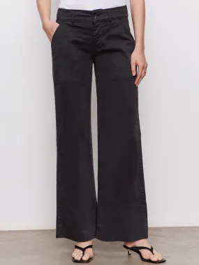 Smart Casual Flowy legs Cruiser Full Length Pant Black