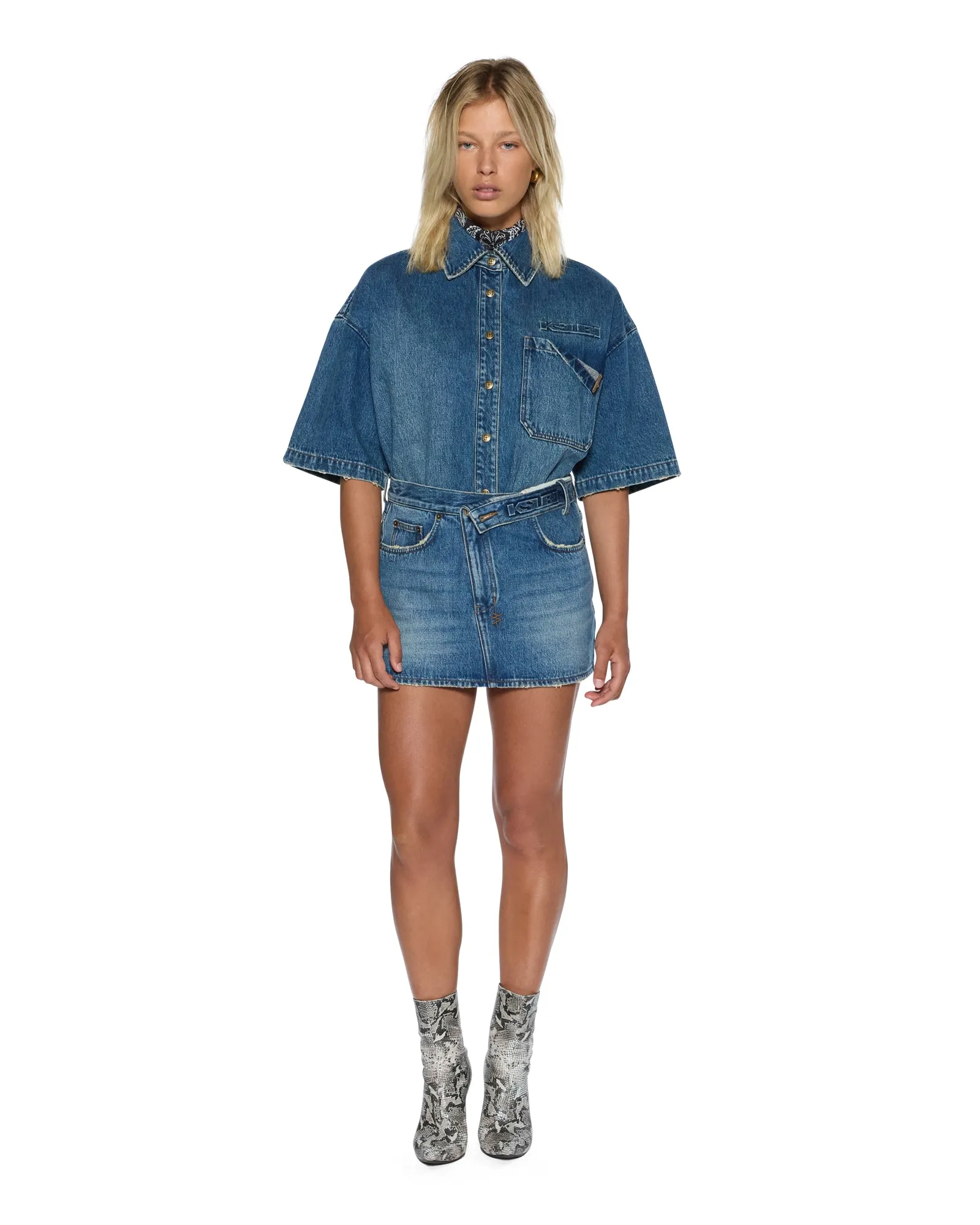 NoTagLabel GARAGE SS SHIRT AGED