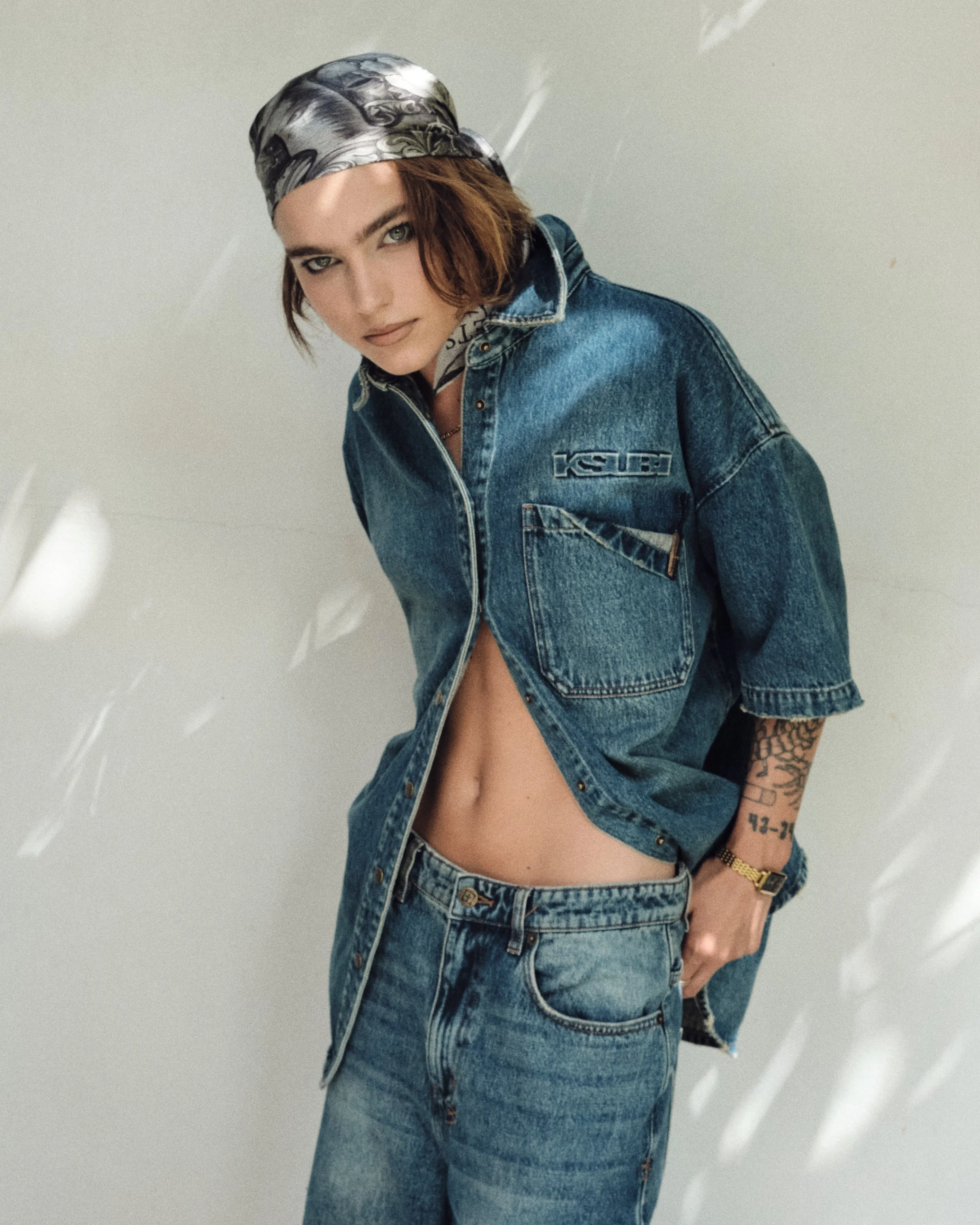 Odor Resistant Treatment GARAGE SS SHIRT AGED