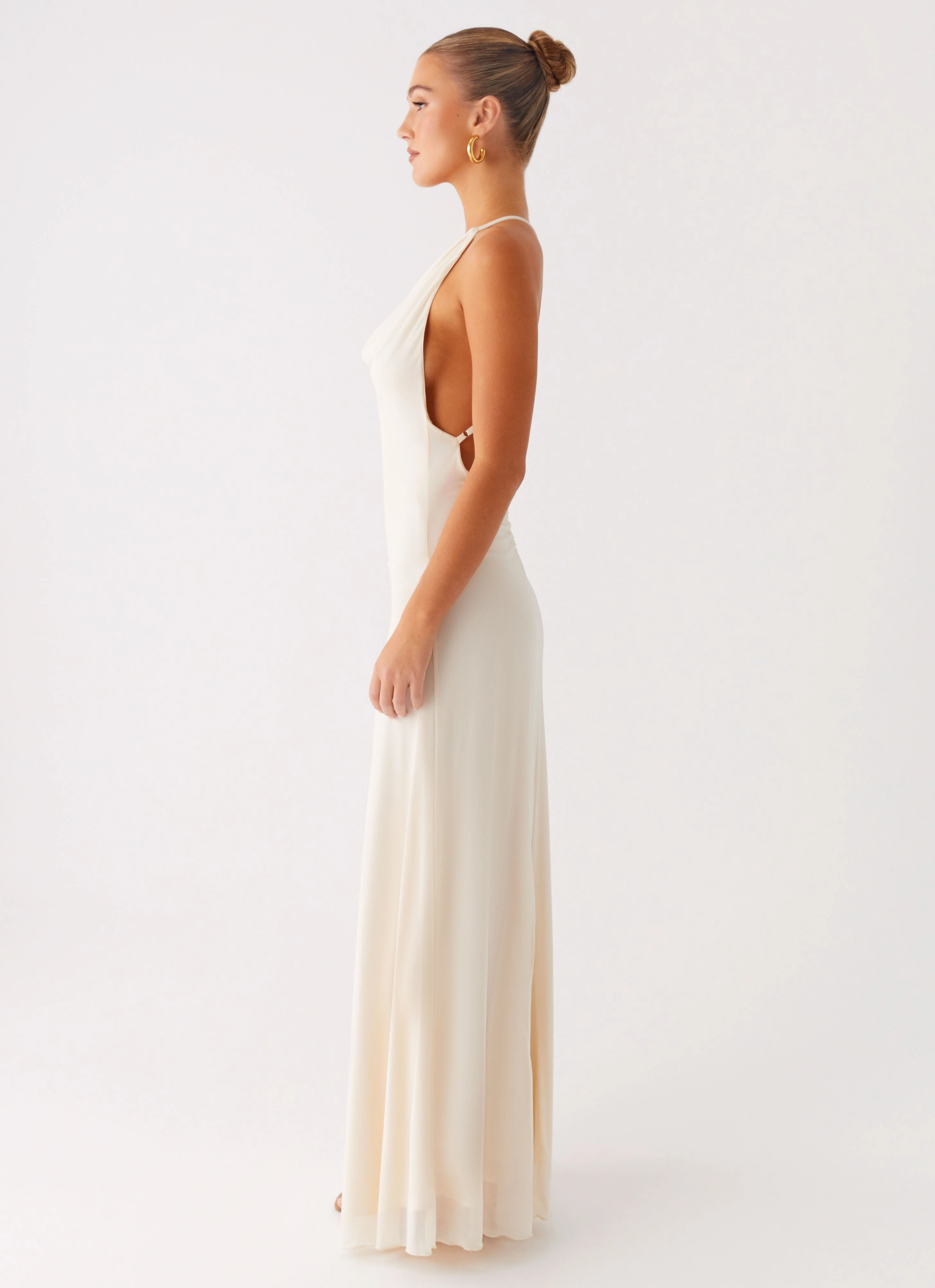 Dahliana Maxi Dress - Off White Fresh Outfit