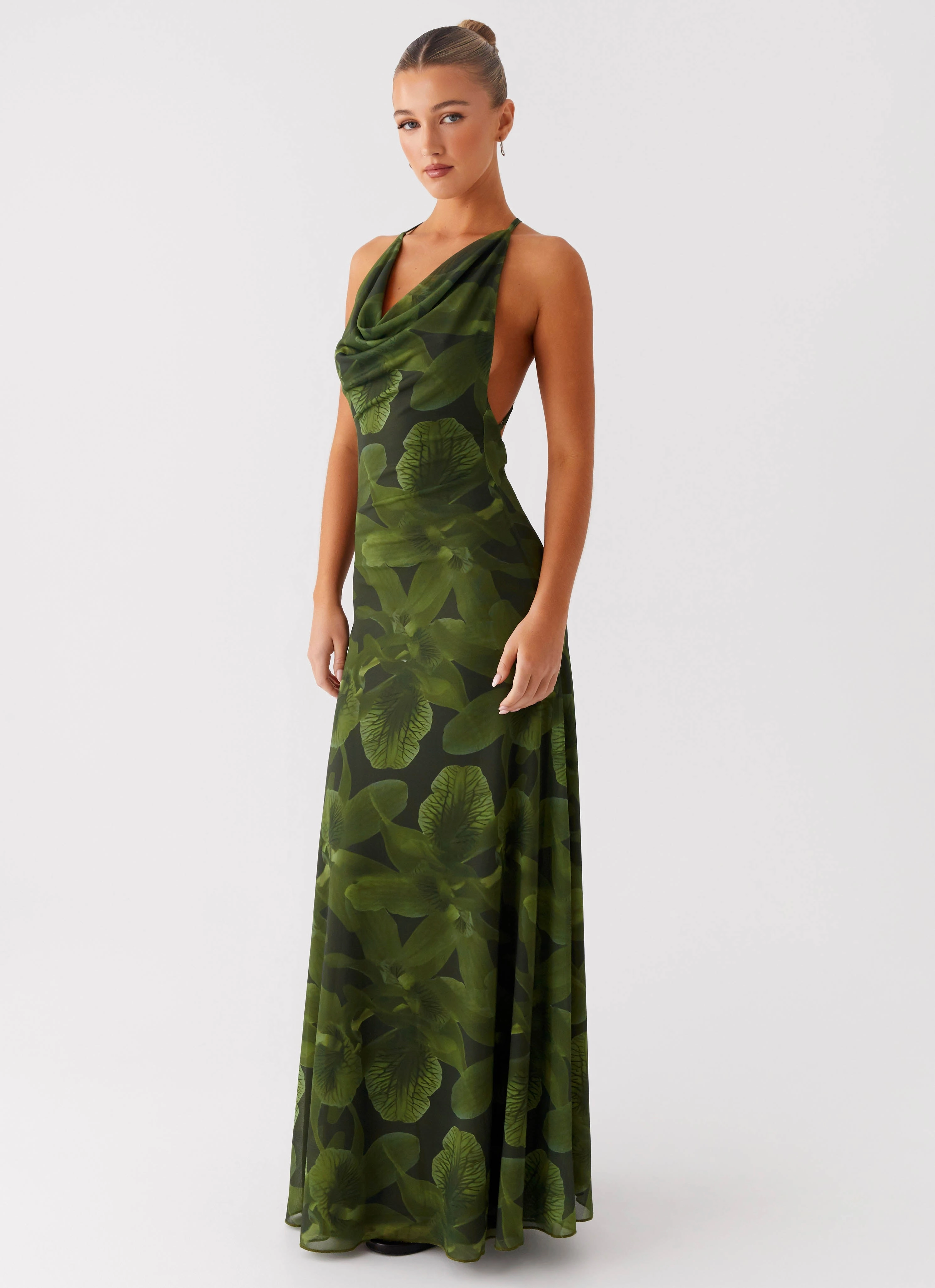 Dahliana Maxi Dress - Tropic Floral Effortless weekend dress Effortless Comfort