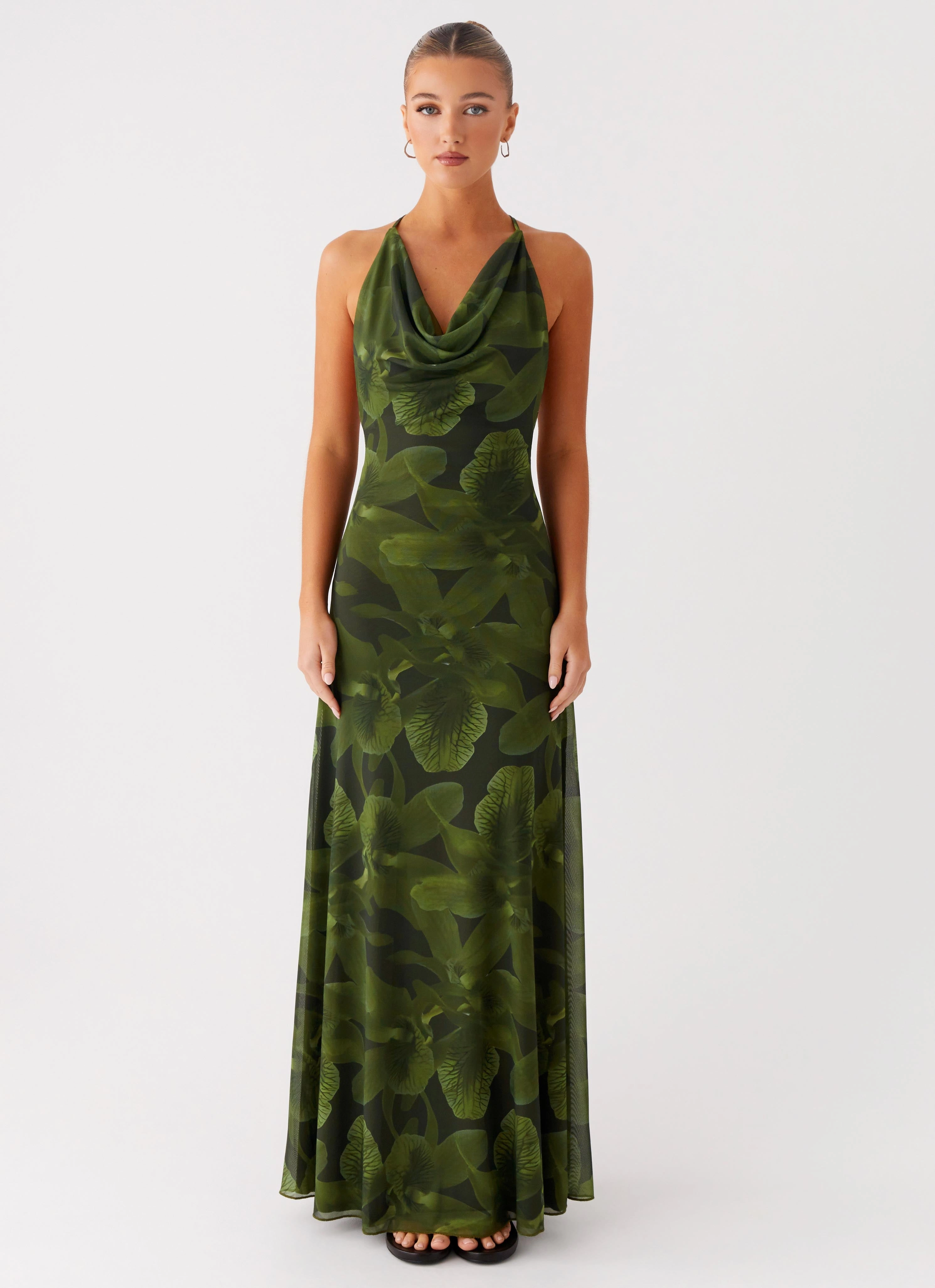 Dahliana Maxi Dress - Tropic Floral Timeless Fashion Chic and Cozy