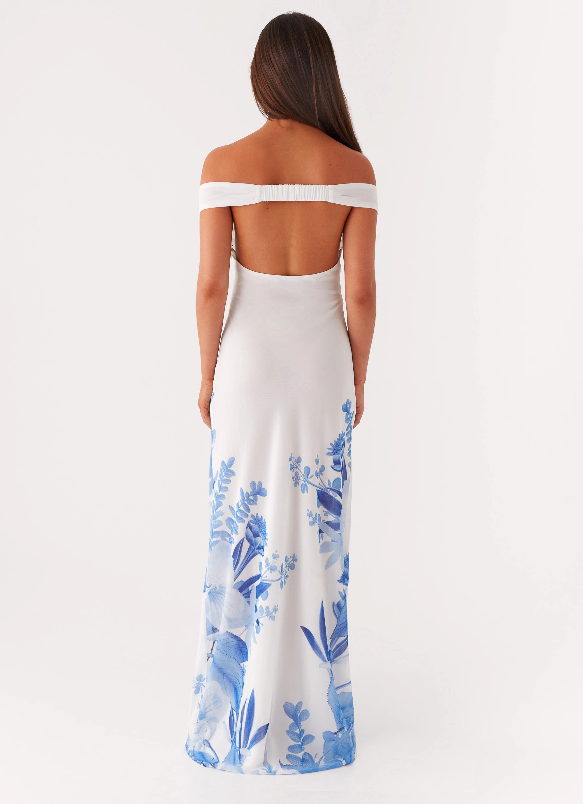 Timeless Fashion Krissa Maxi Dress - Blue Floral