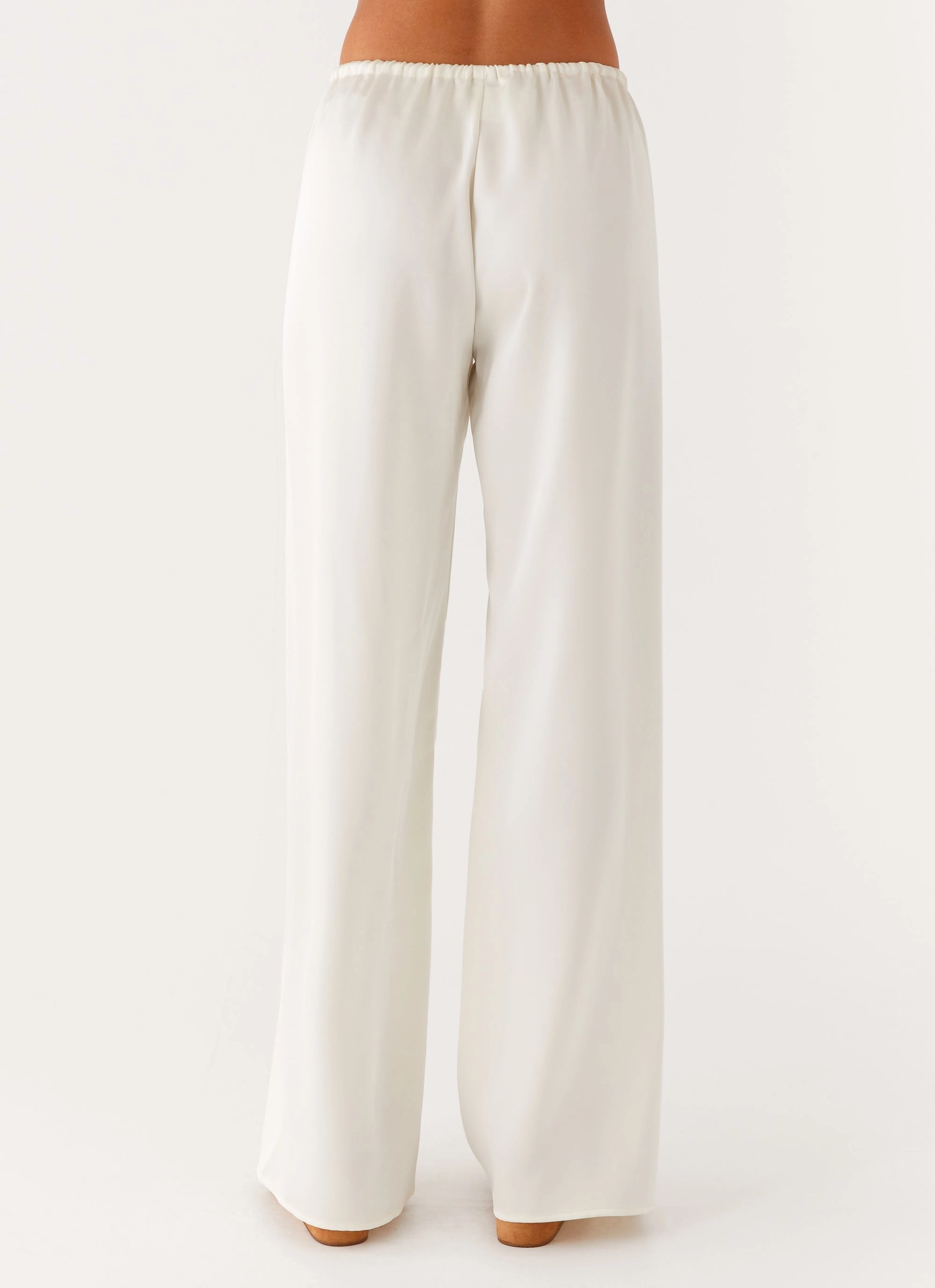 Side zipper FrictionResistantEdging Deacon Low Rise Pants - Butter