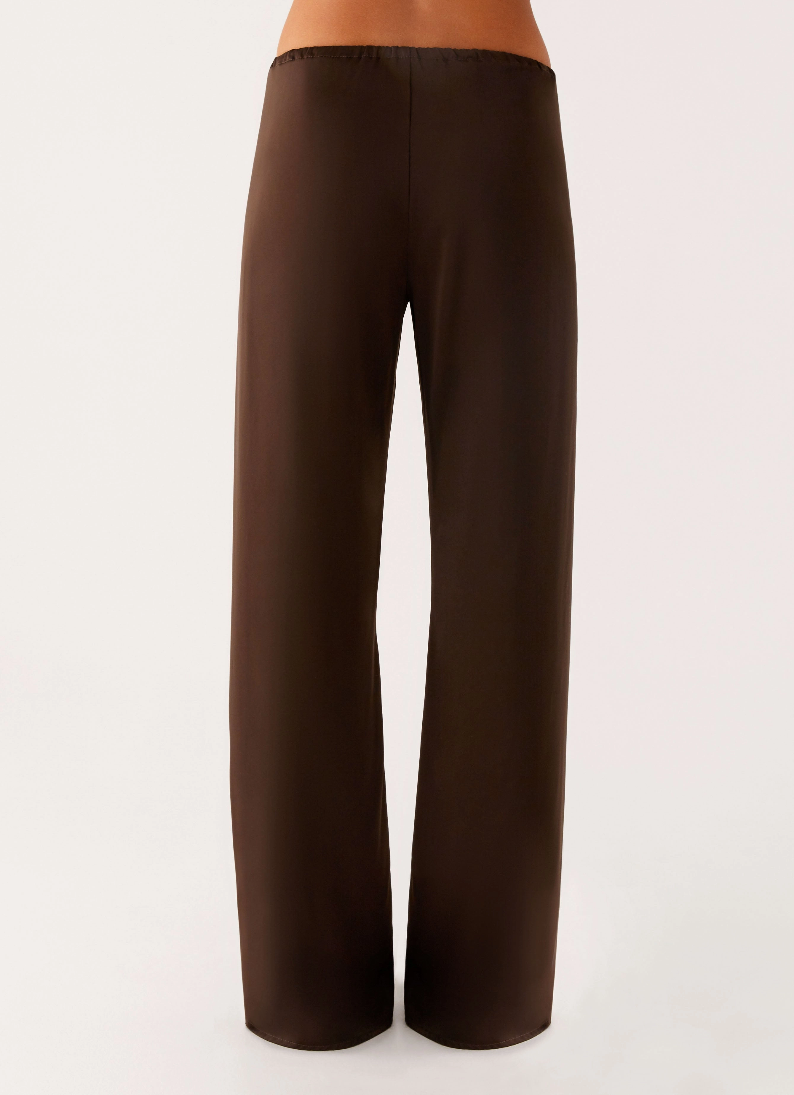 Deacon Low Rise Pants - Chocolate Easy Wear