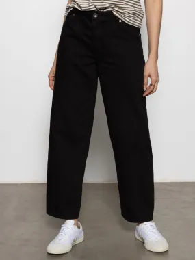 Soft Structure Soft Interior District Column Standard Rise Ankle Jean Black