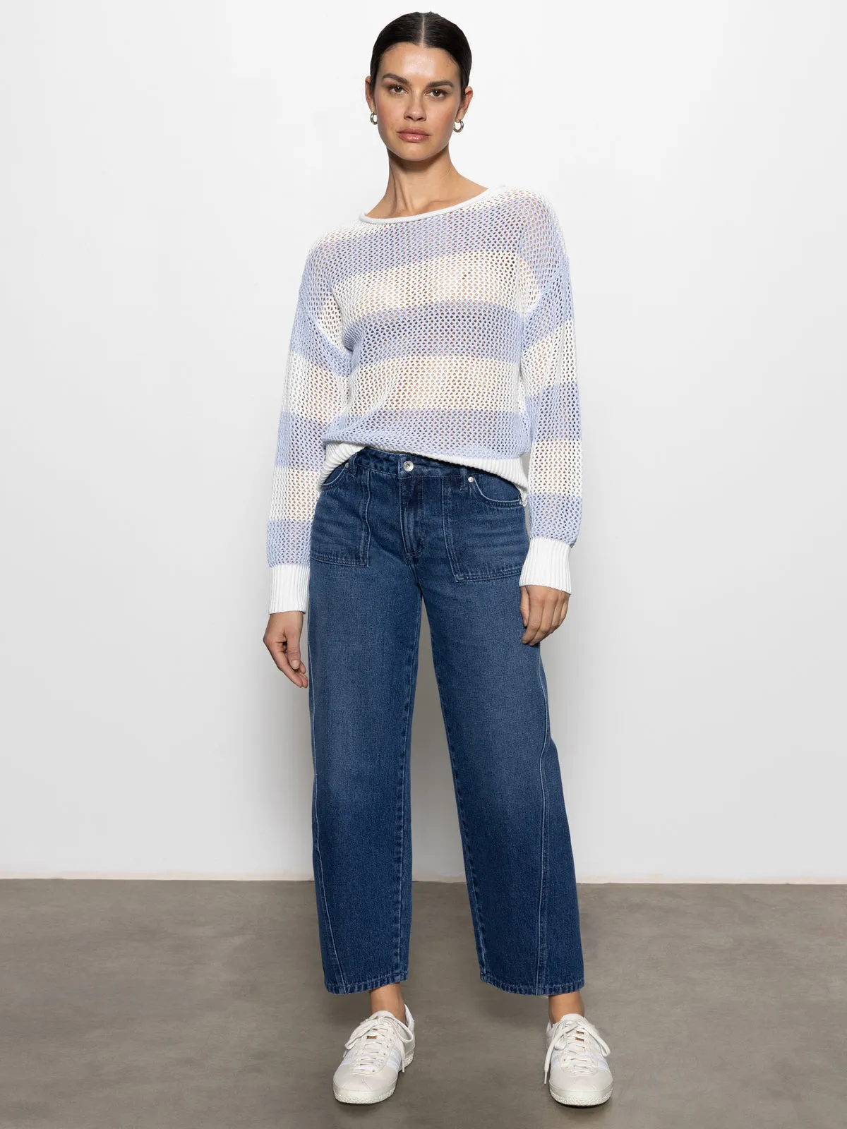 District Column Standard Rise Ankle Jean Win-Win Recyclable Fabric Blend Urban Utility