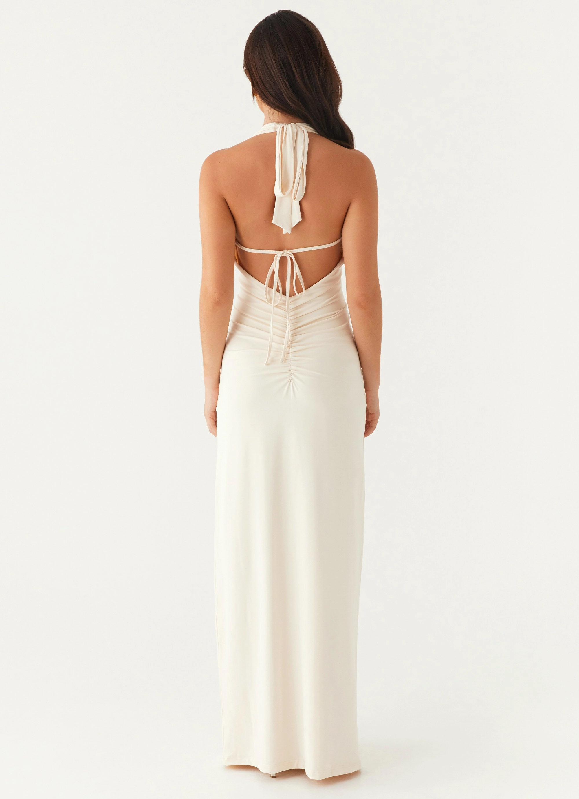 Relaxed Fit Dominica Maxi Dress - Ivory