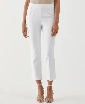 Double Dart Crop Bootcut Pant Stretch Comfort