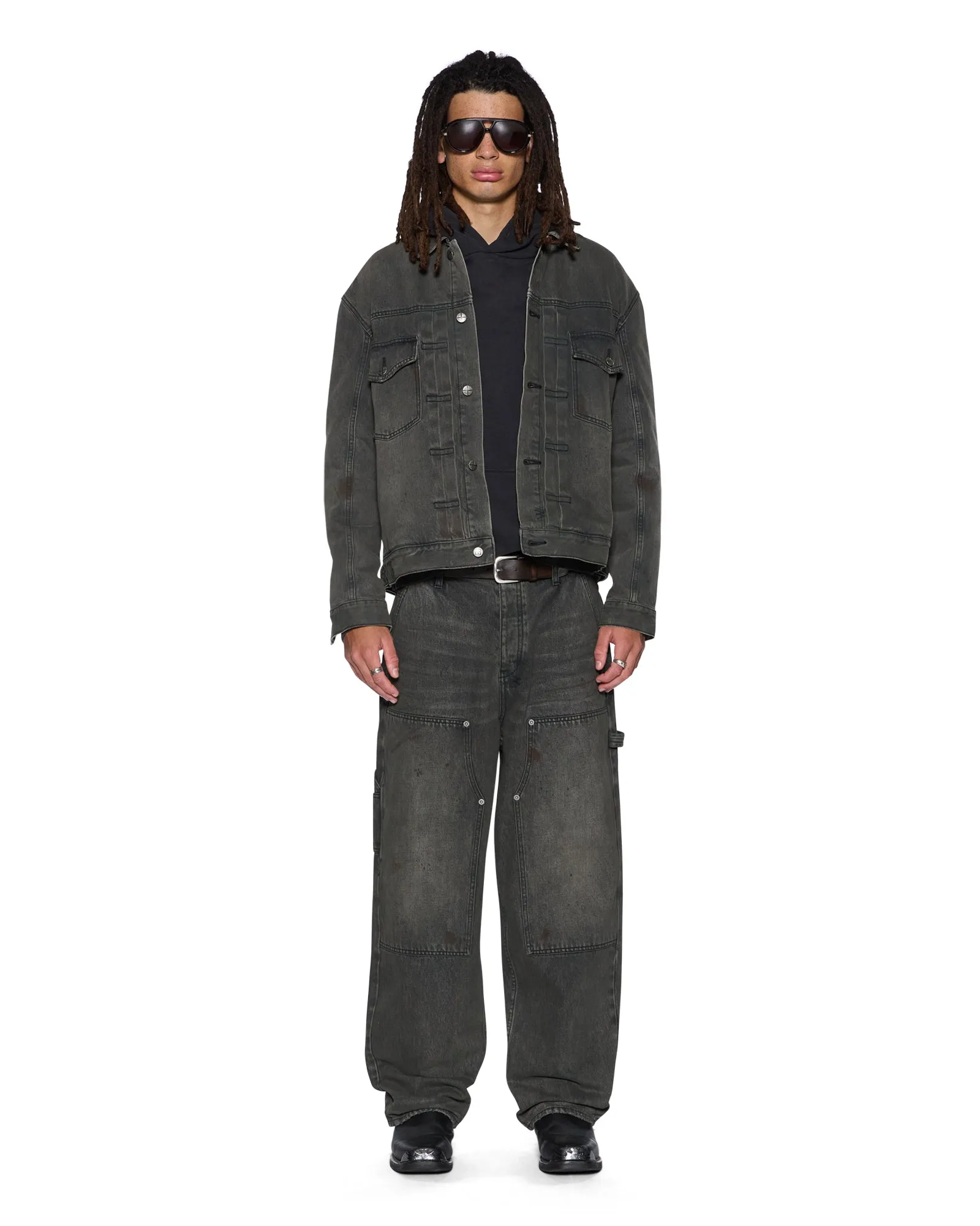 DOUBLEDOWN JACKET MEKANIK GREY Relaxed Look