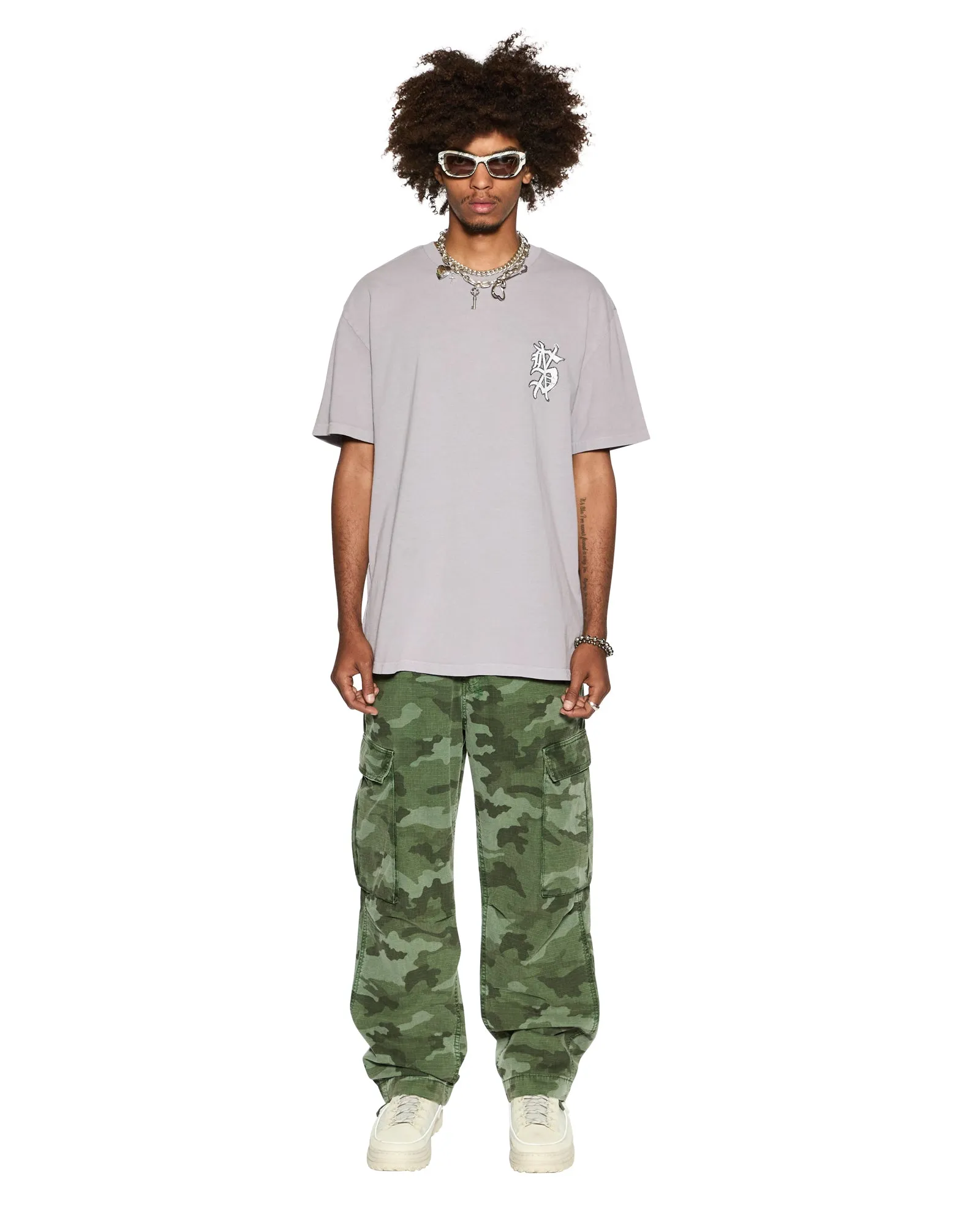 DUG OUT BIGGIE SS TEE HAZE MoistureWicking FlexibleLayeredConstruction Snag Resistant Surface