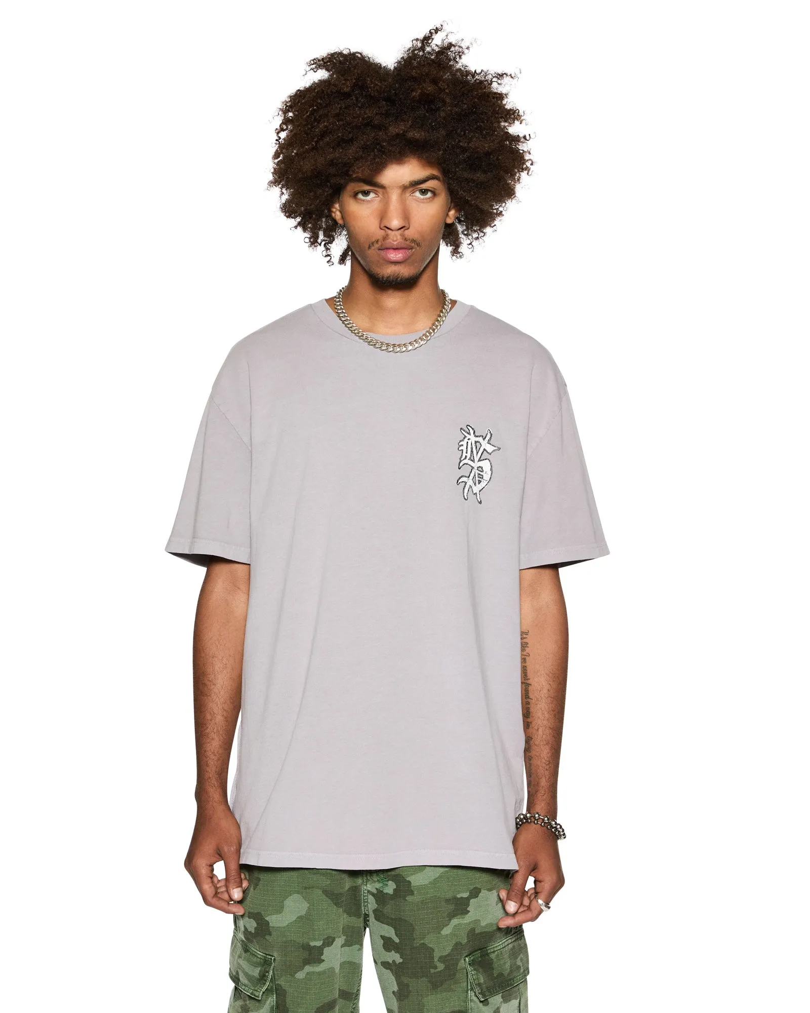 DUG OUT BIGGIE SS TEE HAZE MoistureWicking FourWayStretch Soft Touch Fabric