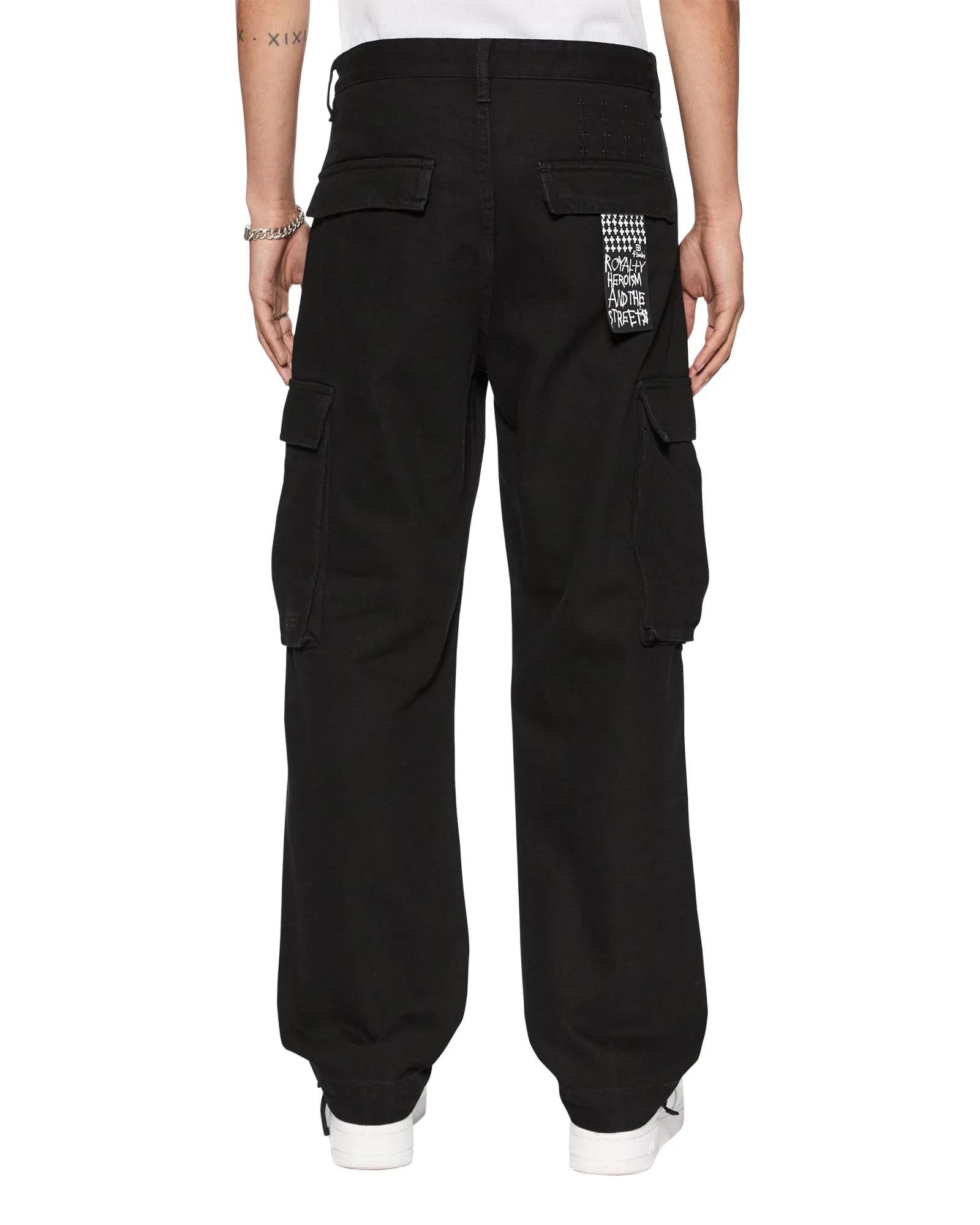 Functional Fashion Quick Access Pockets Durable Weave SOTT FUGITIVE CARGO PANT JET BLACK