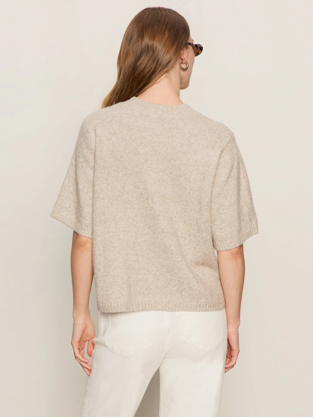 Perfect Sweater Tee Heather Pearl NonRestrictive Fit