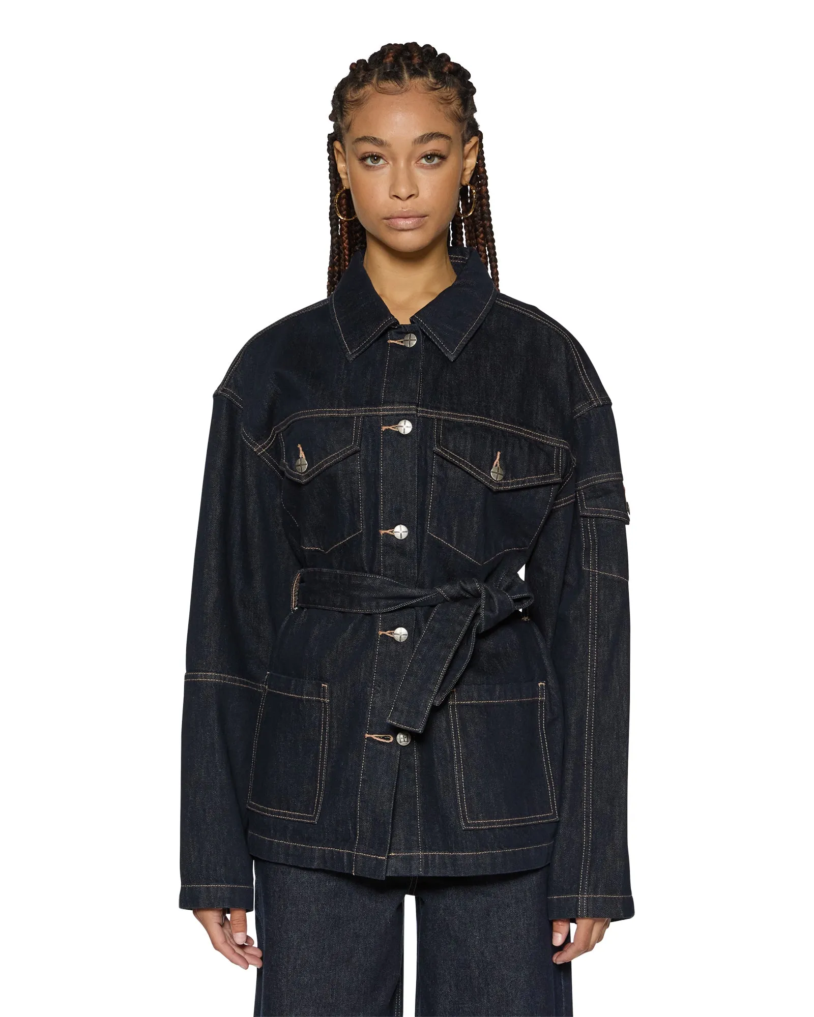 DUTY JACKET ZENITH POP Ventilated Back Panel moonlight