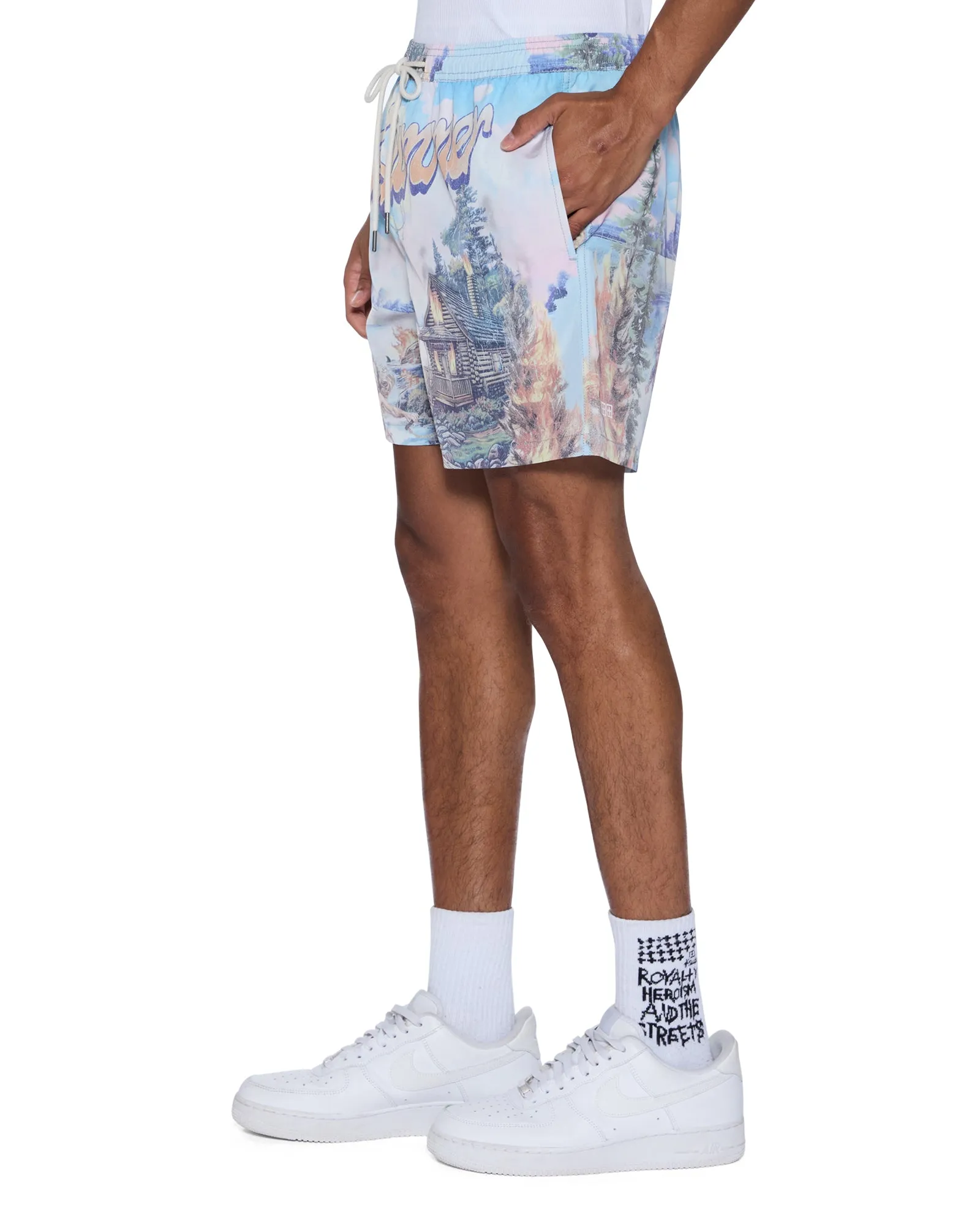 LAST SUMMER BOARDSHORT MULTI Skinny Fit