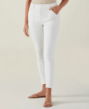 Slim Leg Cargo Denim Pant Relaxed Wearable