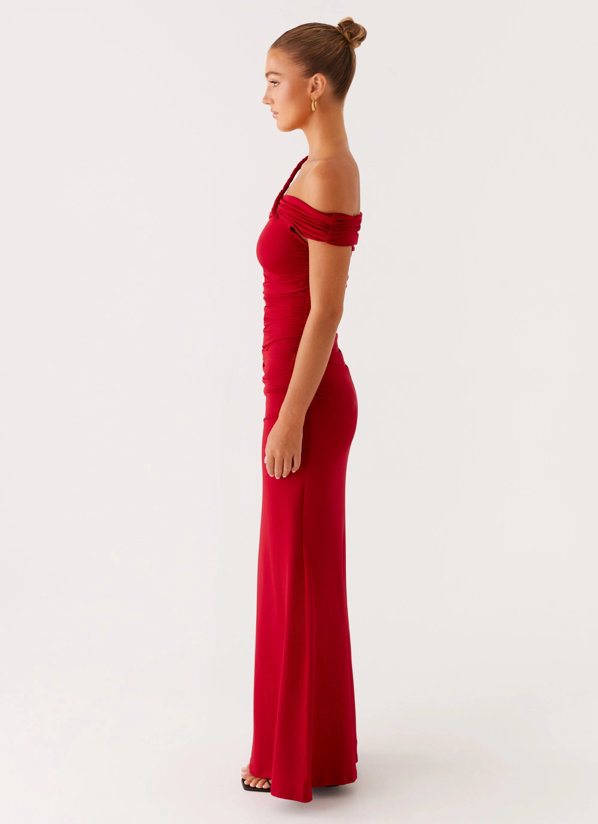 hypoallergenic Warm Pink After This Maxi Dress - Raspberry