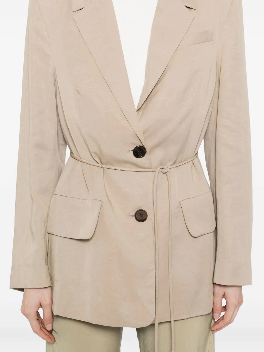 Hilao Blazer in Tehina Shock Absorbent Padding Double Layered Edging