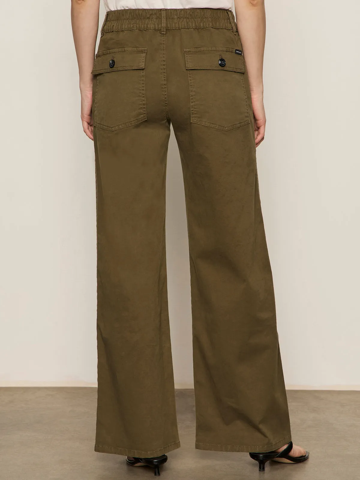 Cruiser Full Length Pant Mossy Green Recycled Polyester Blend