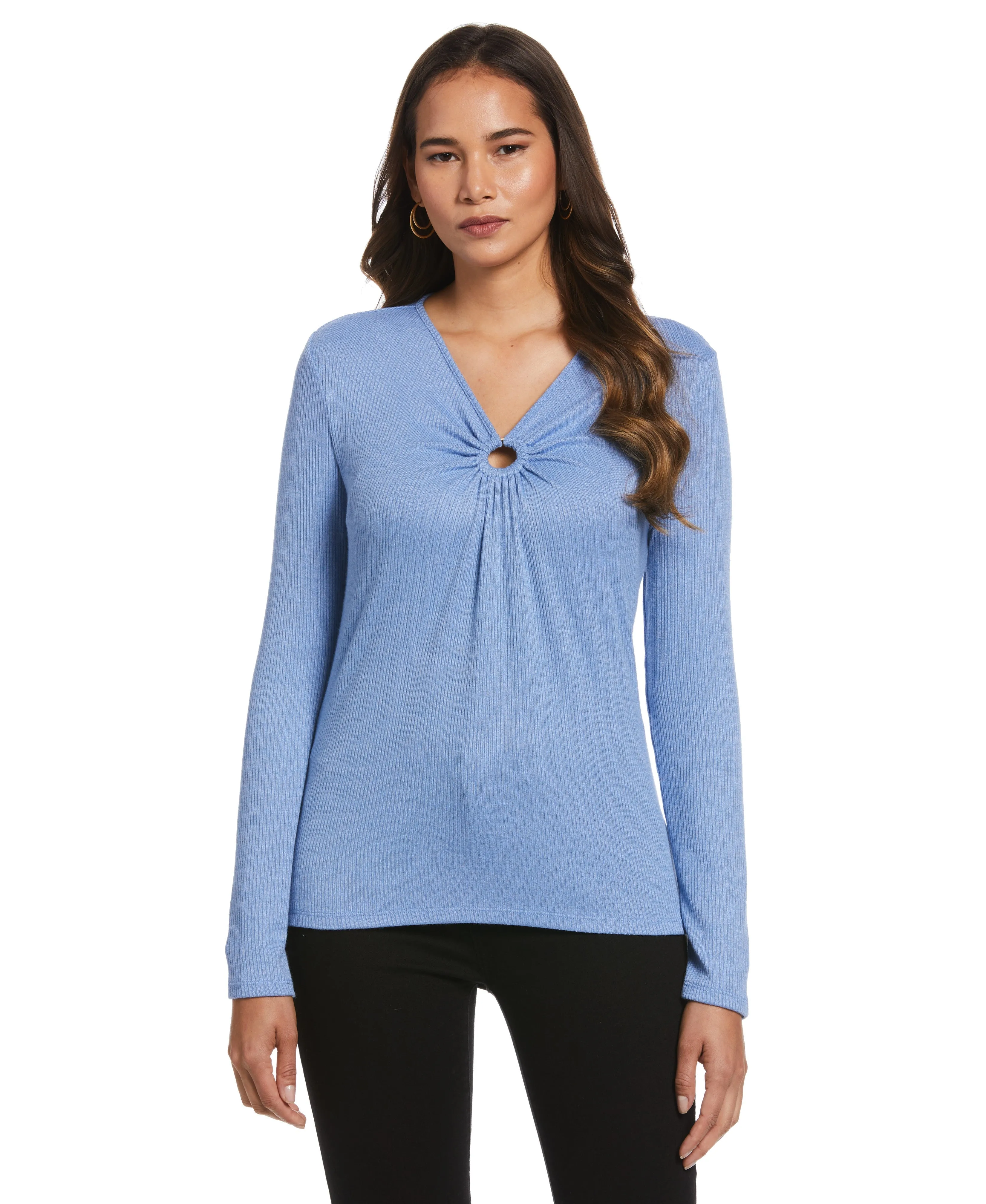 Plus Size O-Ring Top Tagless Comfort Smooth Zipper Integration