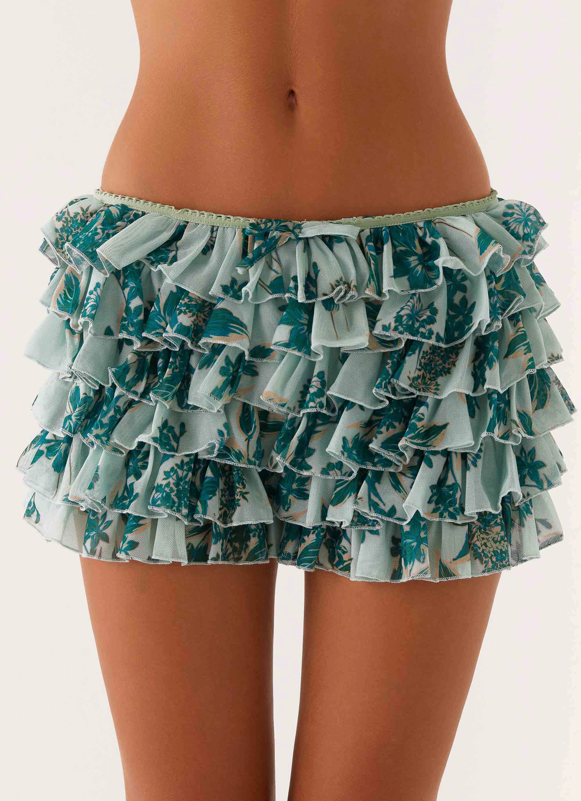 Trendy Design Entertain Me Bloomer Shorts - Cloud Nine Floral
