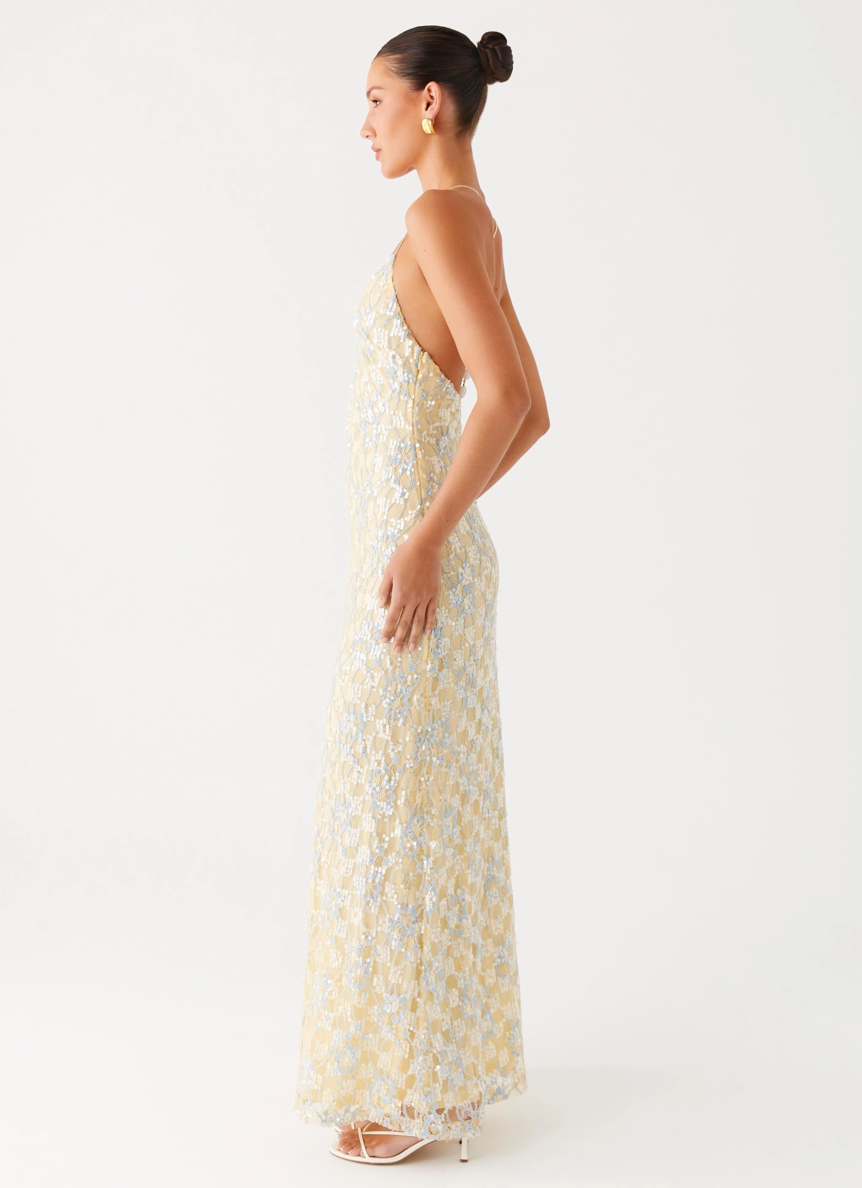 Lounge Outfit Truly Mine Maxi Dress - Yellow
