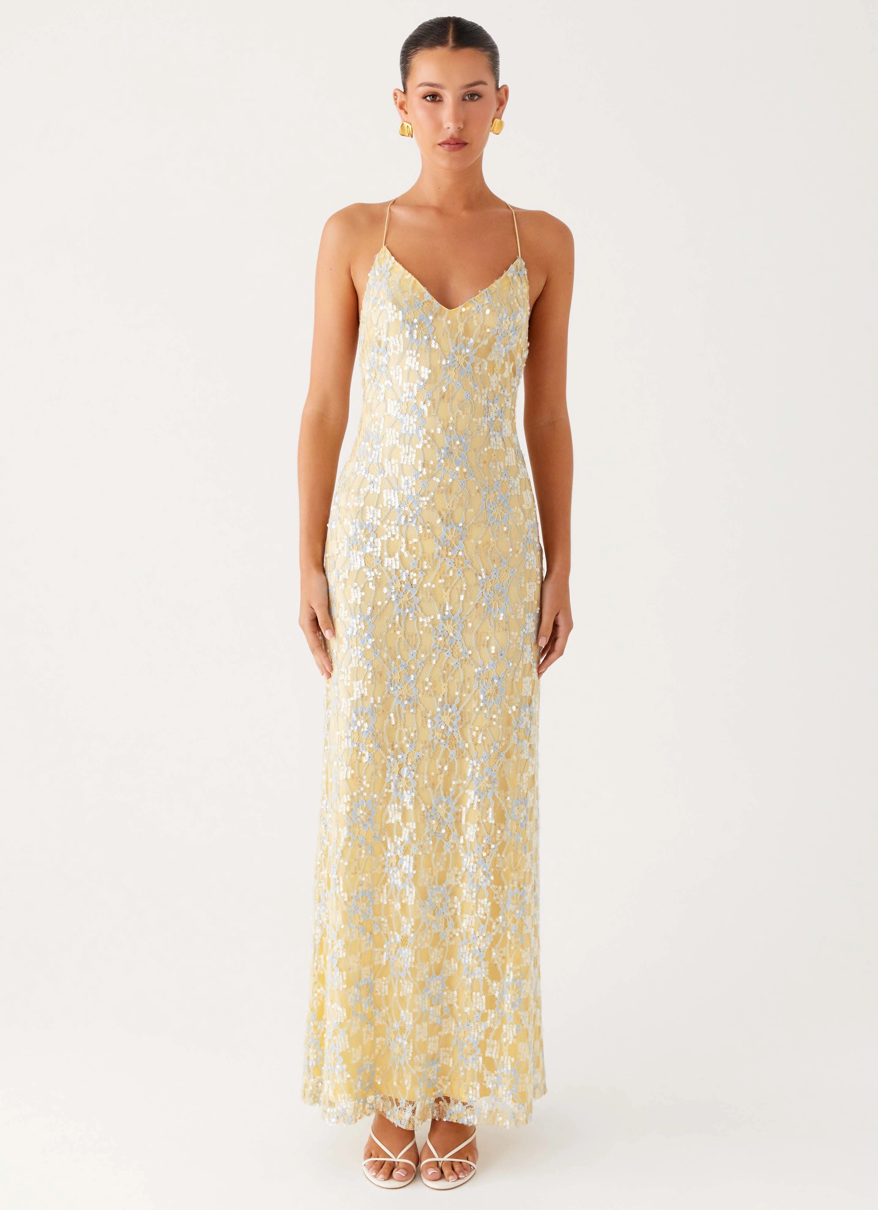 Harmonious Layers Truly Mine Maxi Dress - Yellow