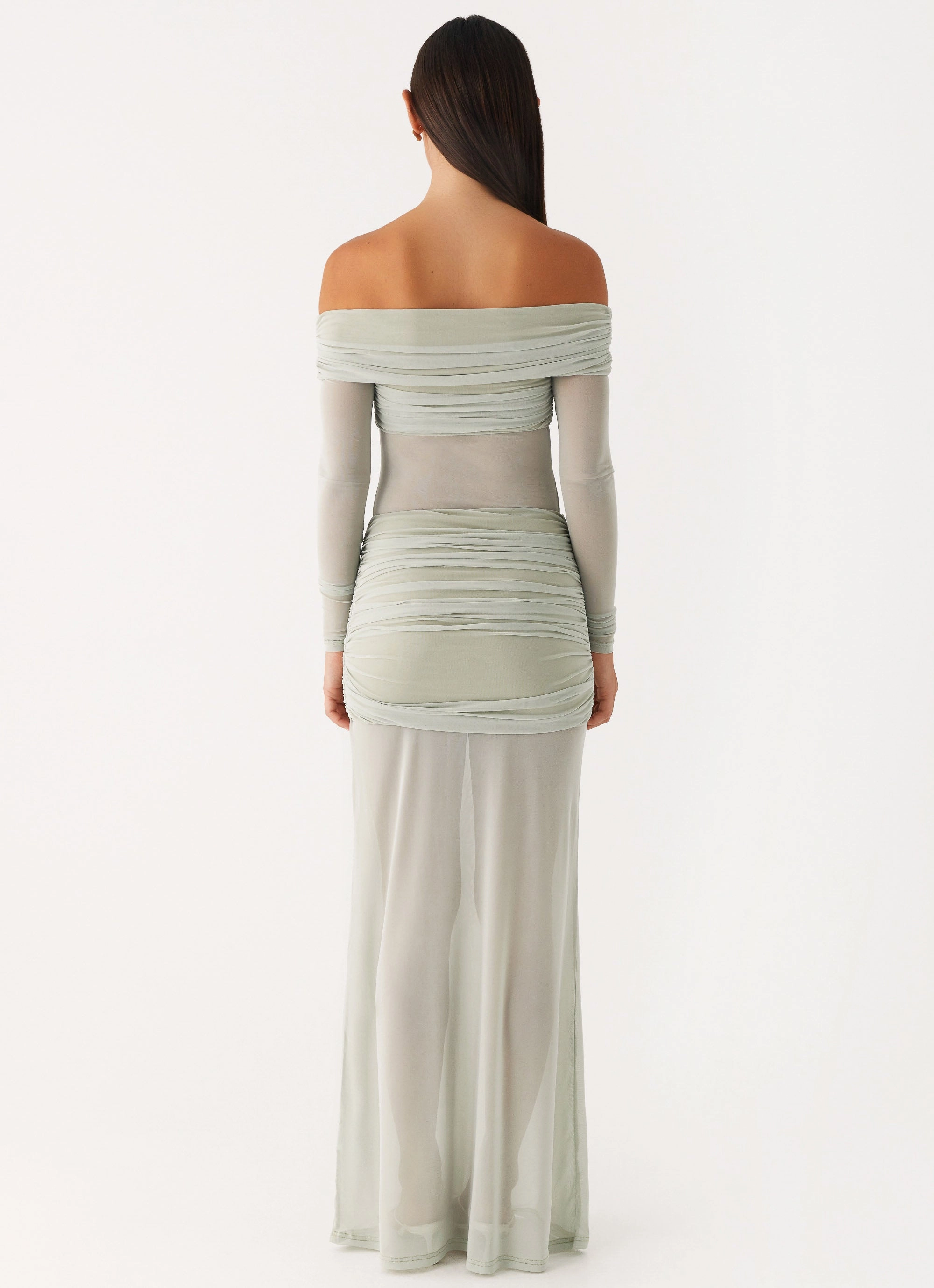 Polished Layer Sustainable-Lining Mercy Maxi Dress - Sage