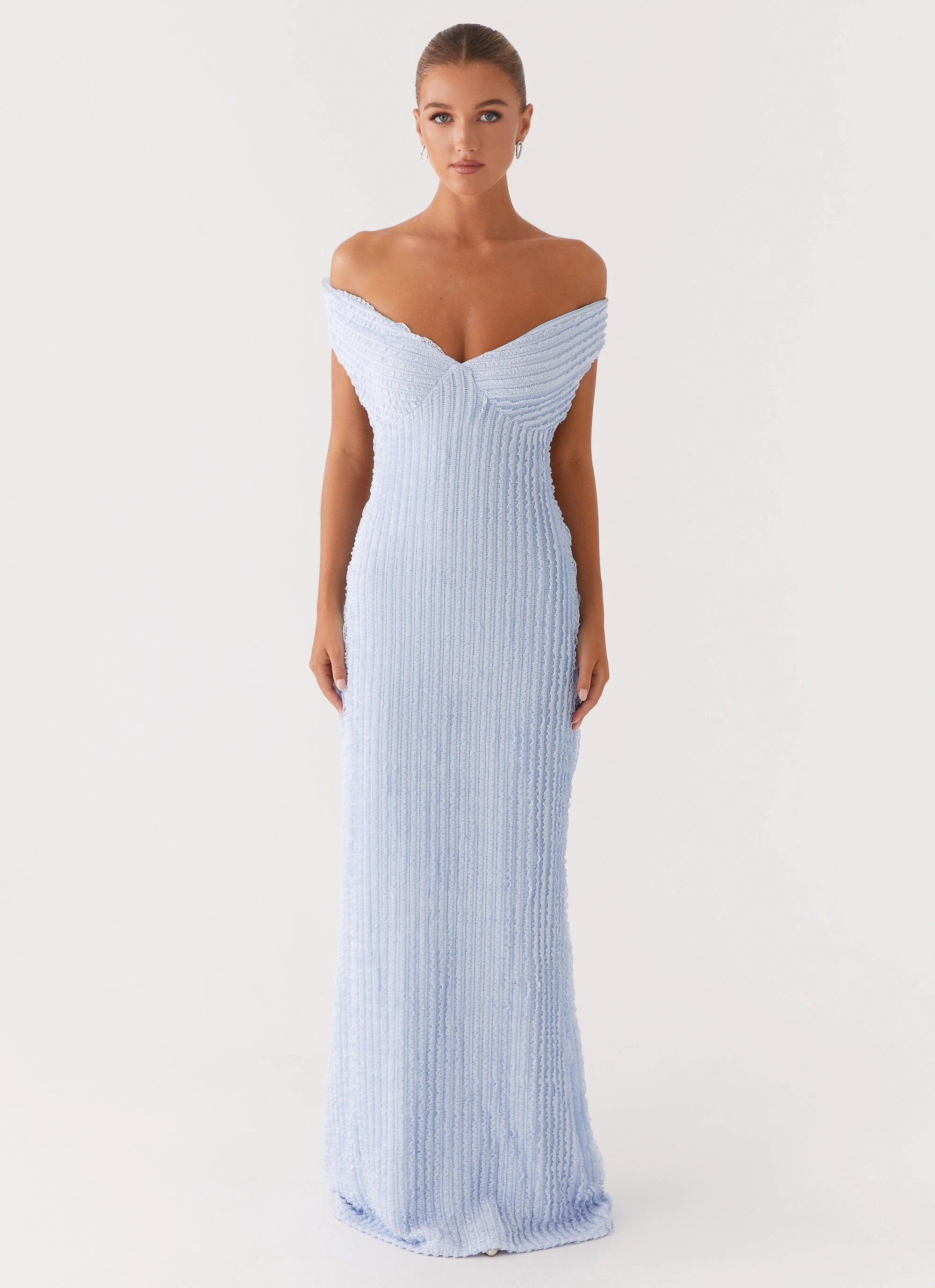 Effortless Elegance Relax Appeal Chantelle Maxi Dress - Blue