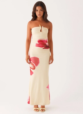 Rudy Maxi Dress - Orchid Yellow Fresh Fit