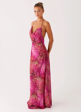 Mood Look Fantasy Maxi Dress - Lavender Lagoon