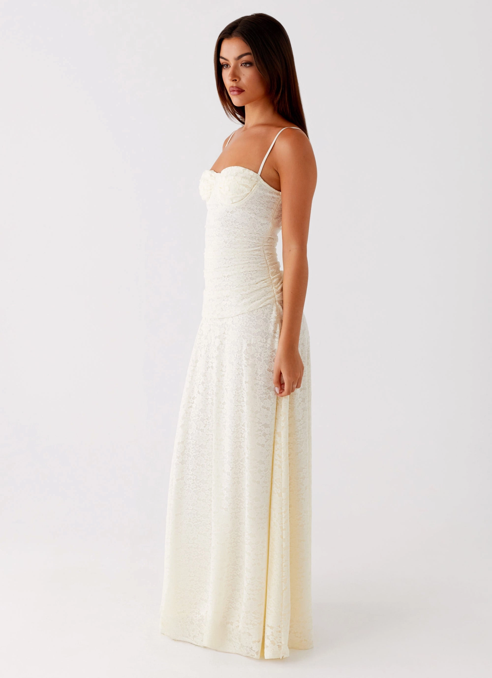 Brunch Outfit Elsa Maxi Dress - Ivory