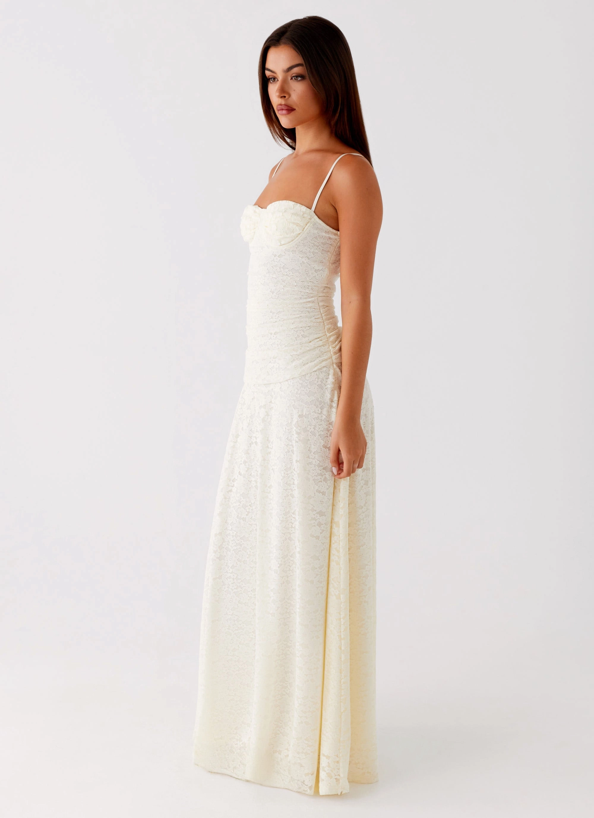 Basic Fashion Elsa Maxi Dress - Ivory