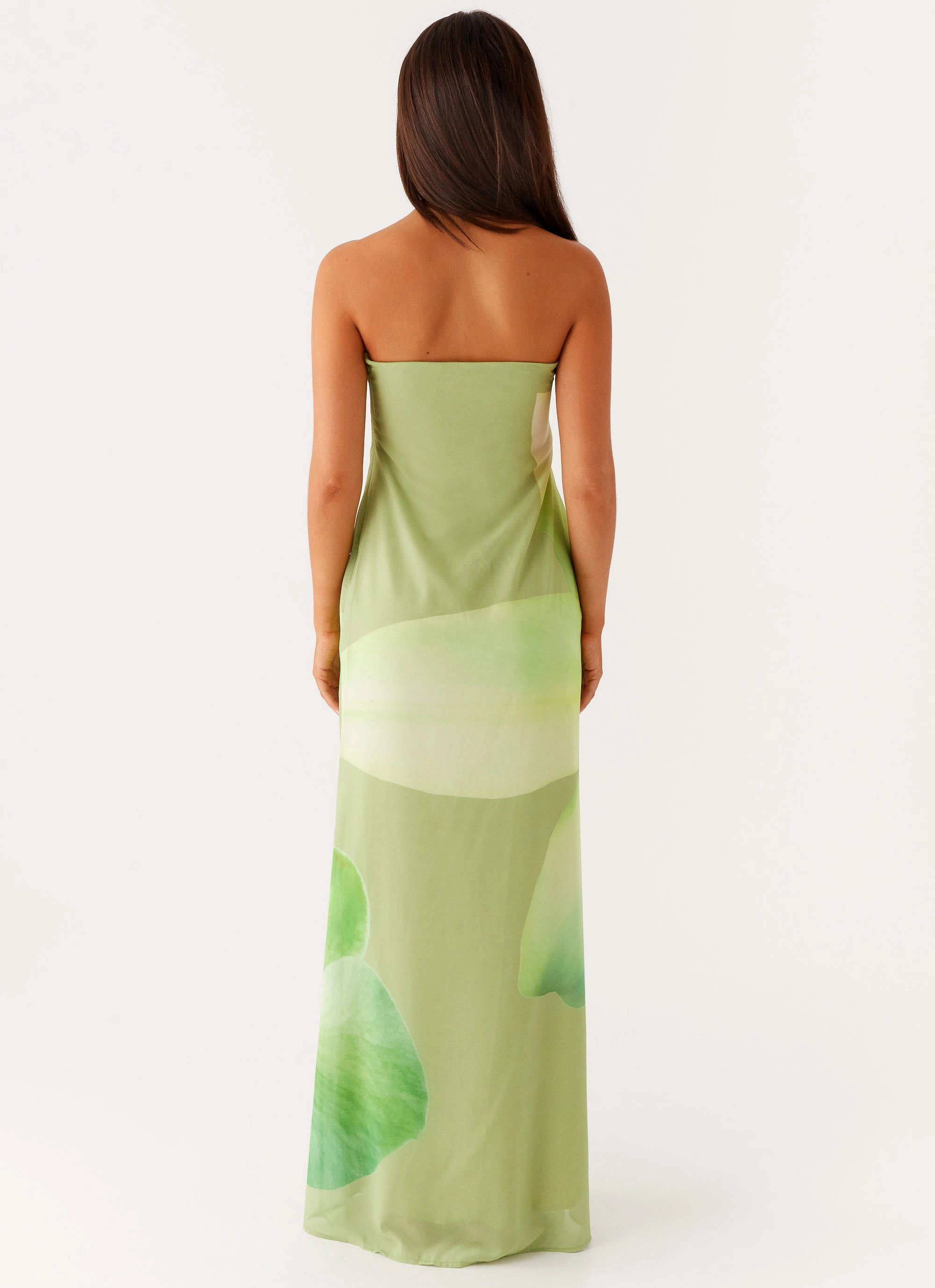 Lounge Vibe Darcy Maxi Dress - Green Floral
