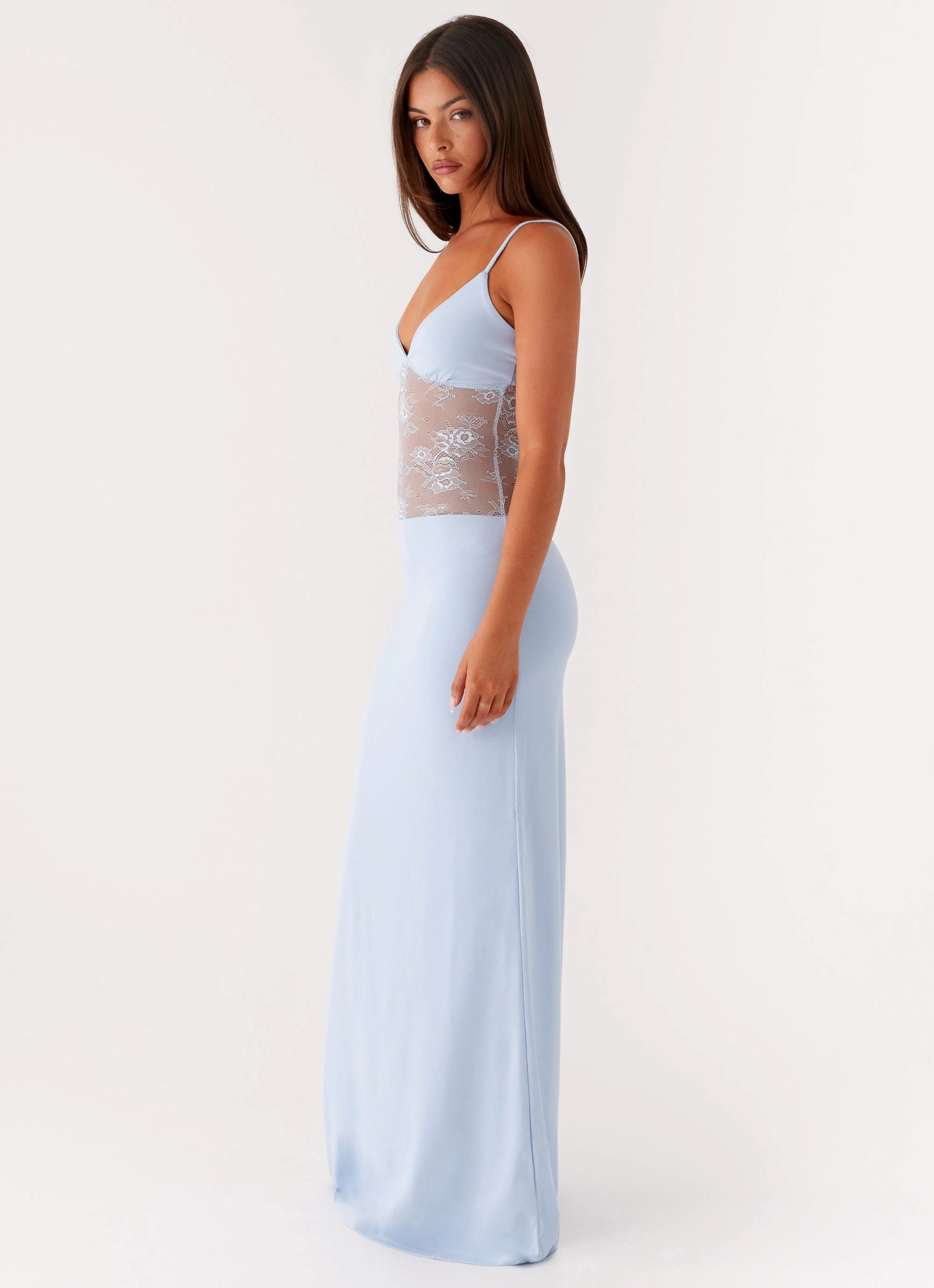 Envy Maxi Dress - Blue Modern Aesthetic