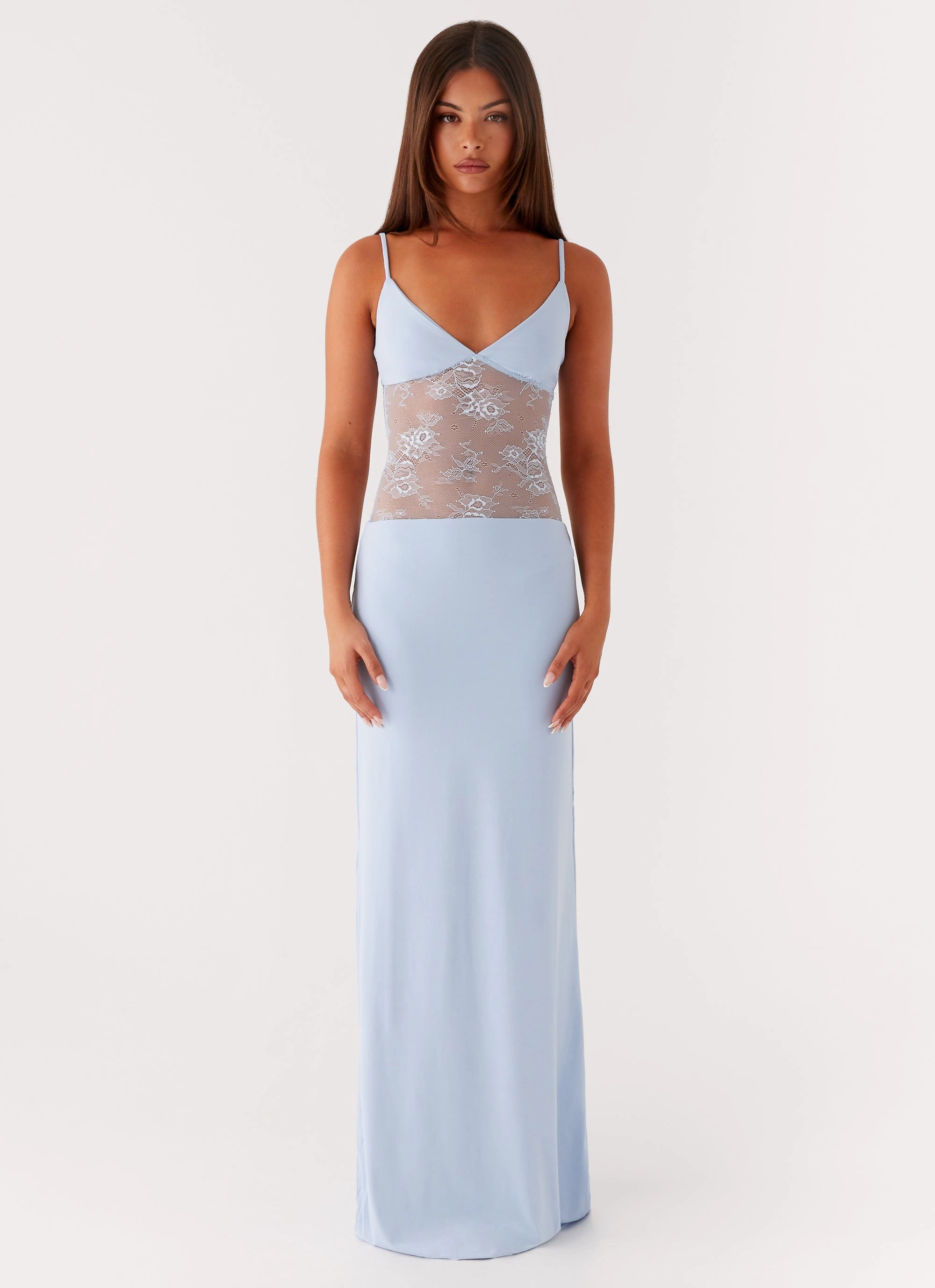 Envy Maxi Dress - Blue Shine Soft