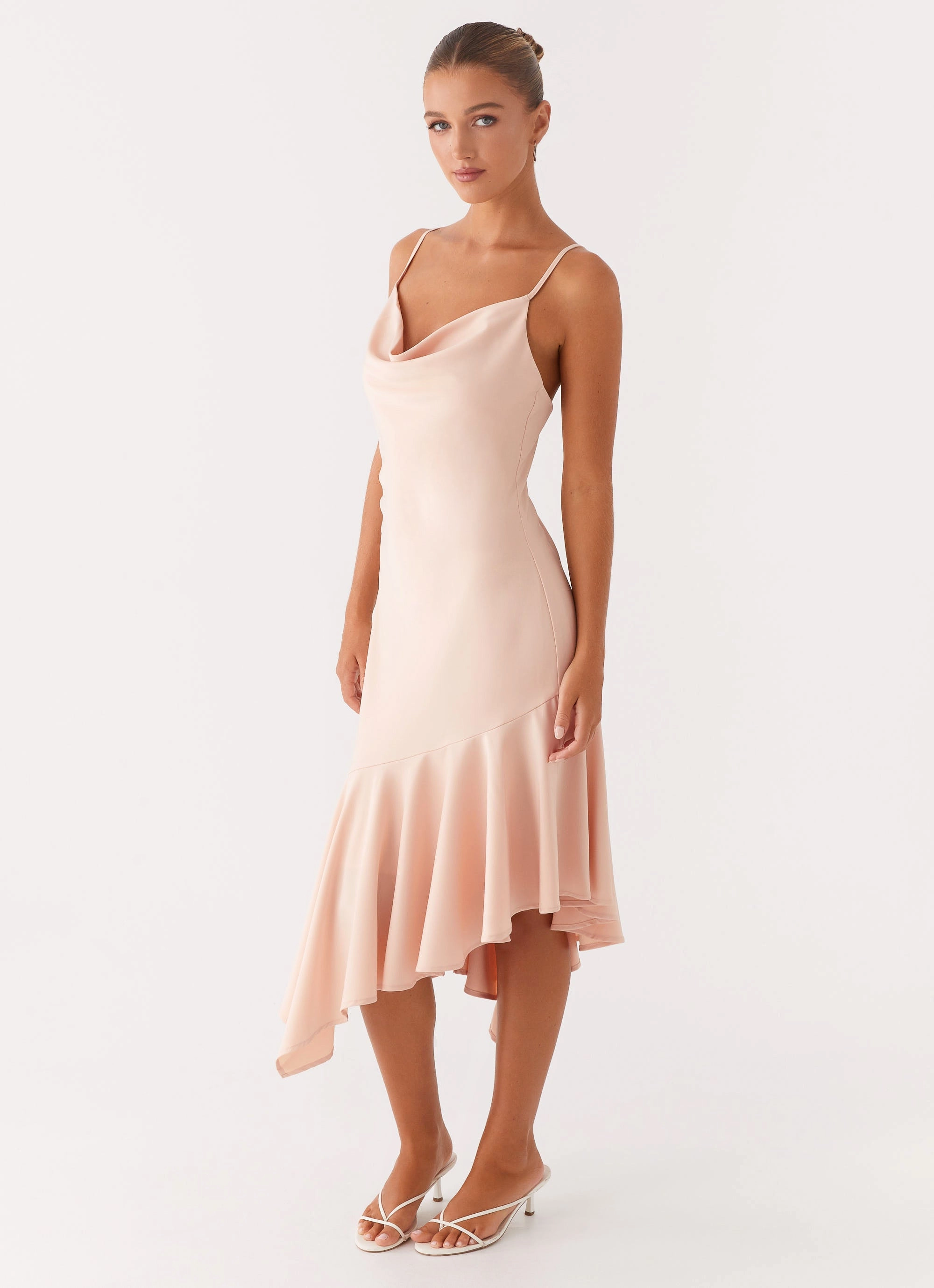 Korby Midi Dress - Pink Chill Mode