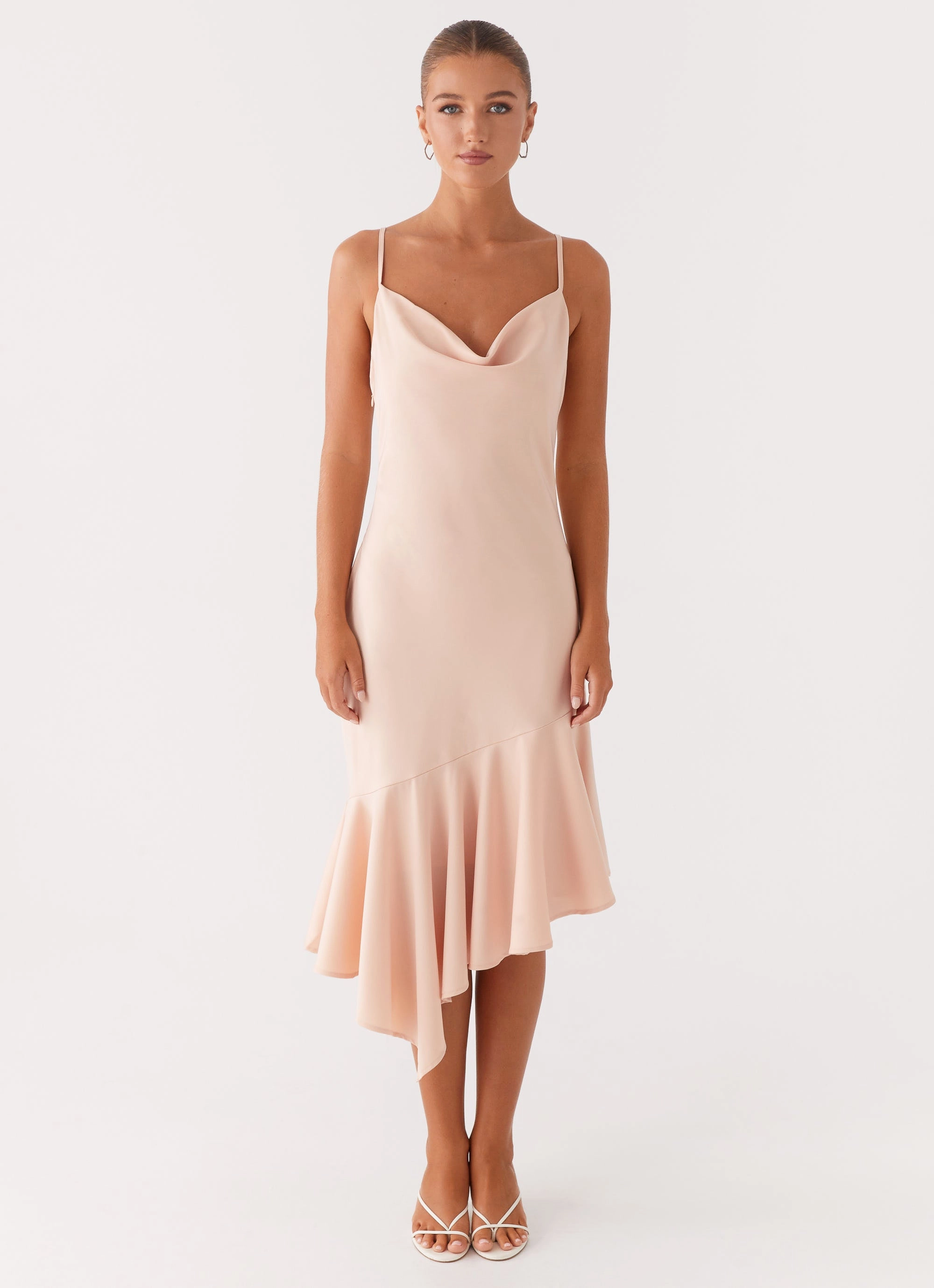 Dainty Finish Korby Midi Dress - Pink