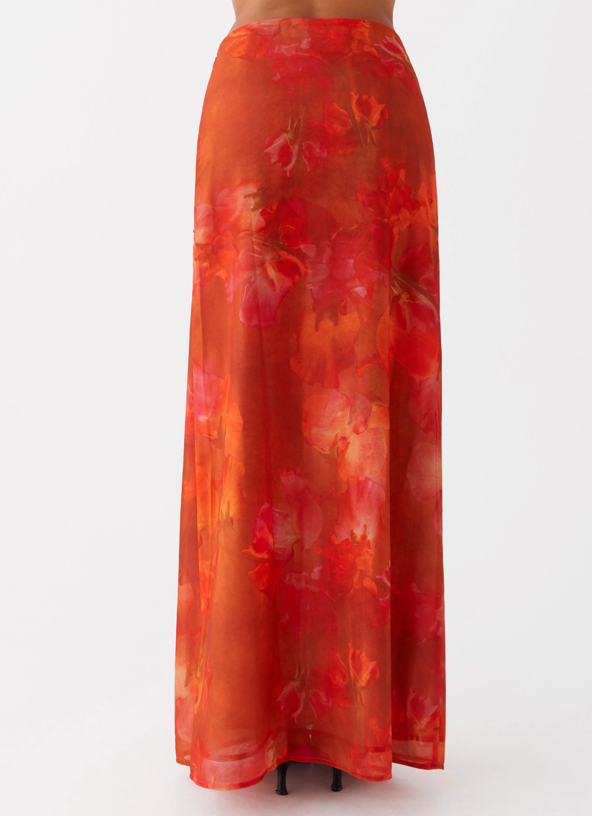 City Mood Roame Maxi Skirt - Amber