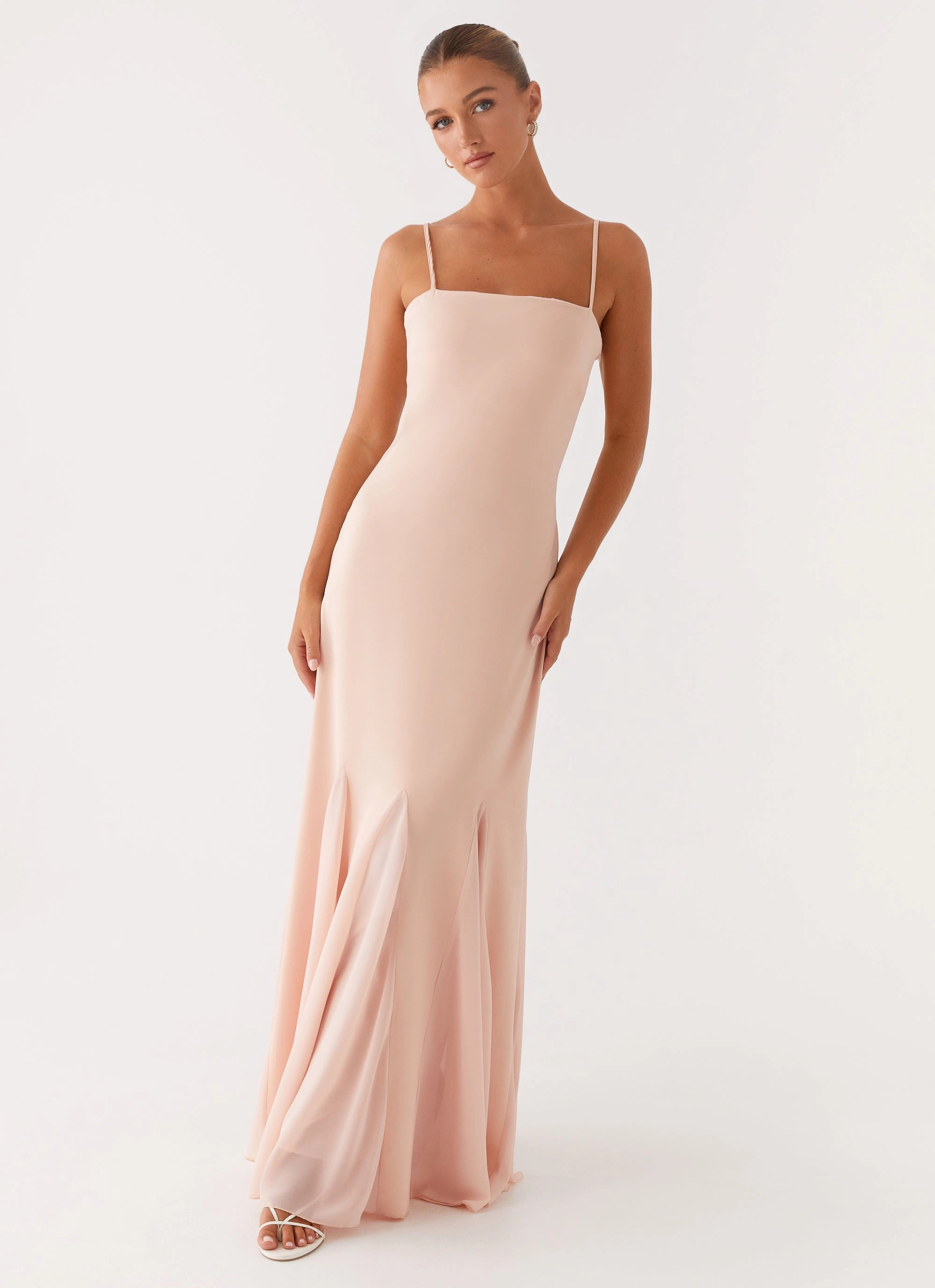 Marcelo Maxi Dress - Pink All-Day Fit Classic Tailoring