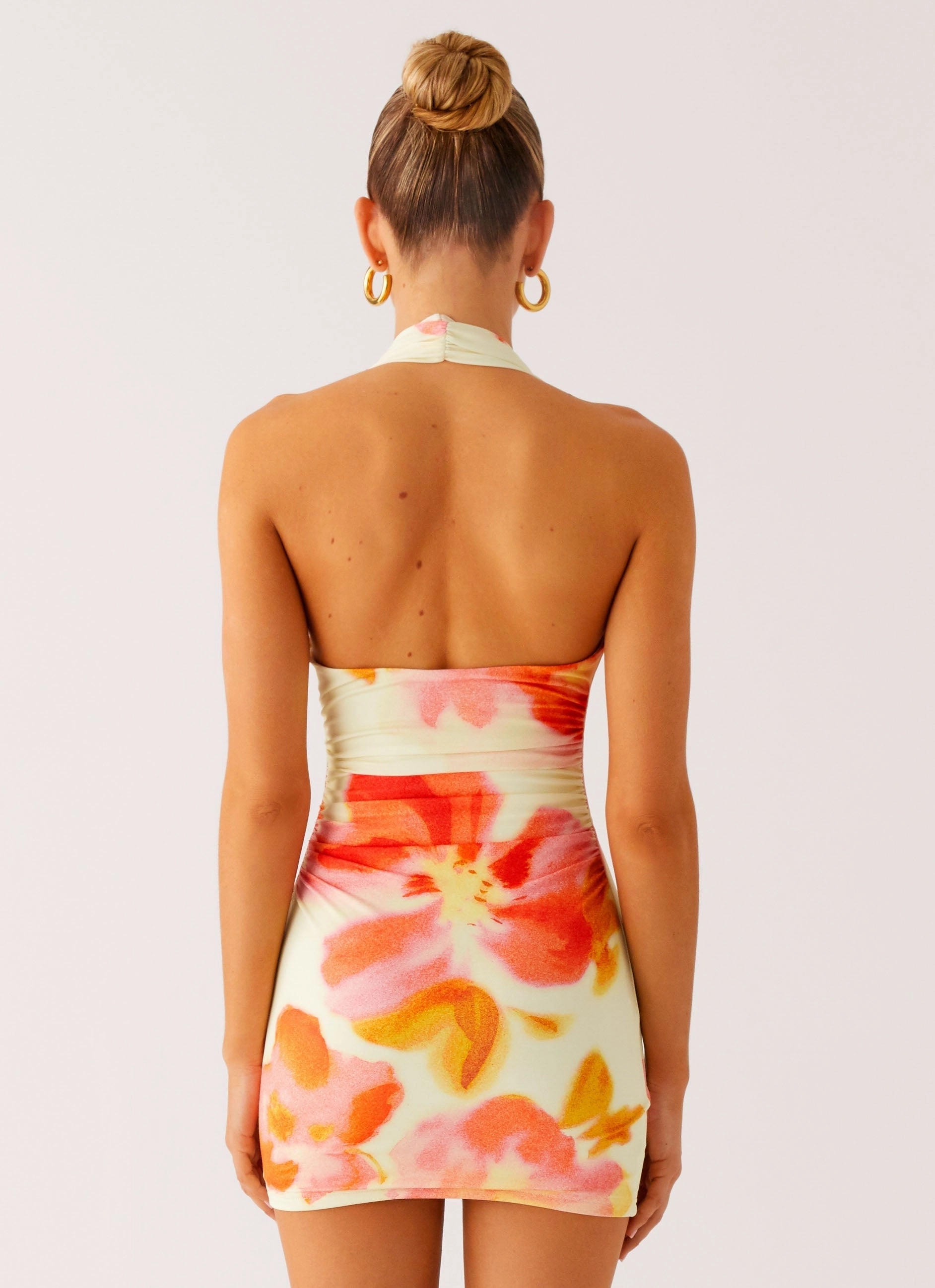 relaxed shape Tailored Comfort Know You Better Mini Dress - Mimosa Blossom